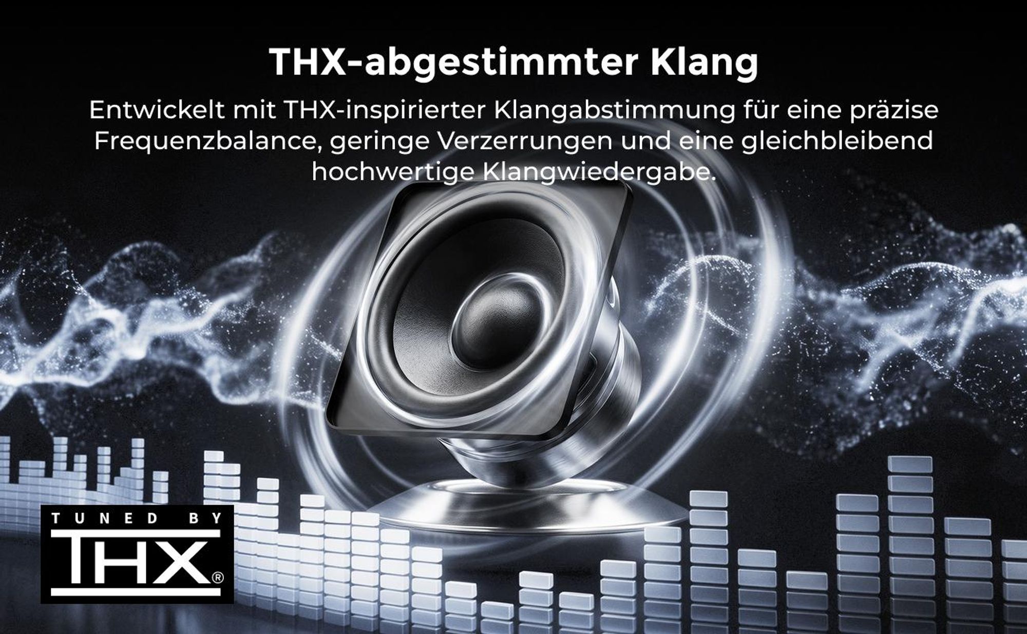 ULTIMEA Skywave X100 Dual 9.2.6 Soundbar mit Dolby Atmos & DTS:X, THX-Tuned, 2x10" Subwoofer, 2000W, 8K Pass-Through, Kabellos