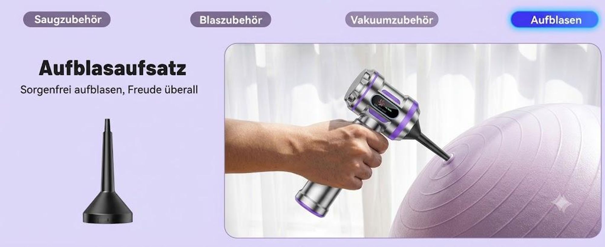 27000Pa/120W Handstaubsauger Akku Kabellos, Upgrade Beutelloser Mini Auto Staubsauger, 4-in-1 Handsauger mit HEPA Filter & 3Stufen,für Auto & Haushalt