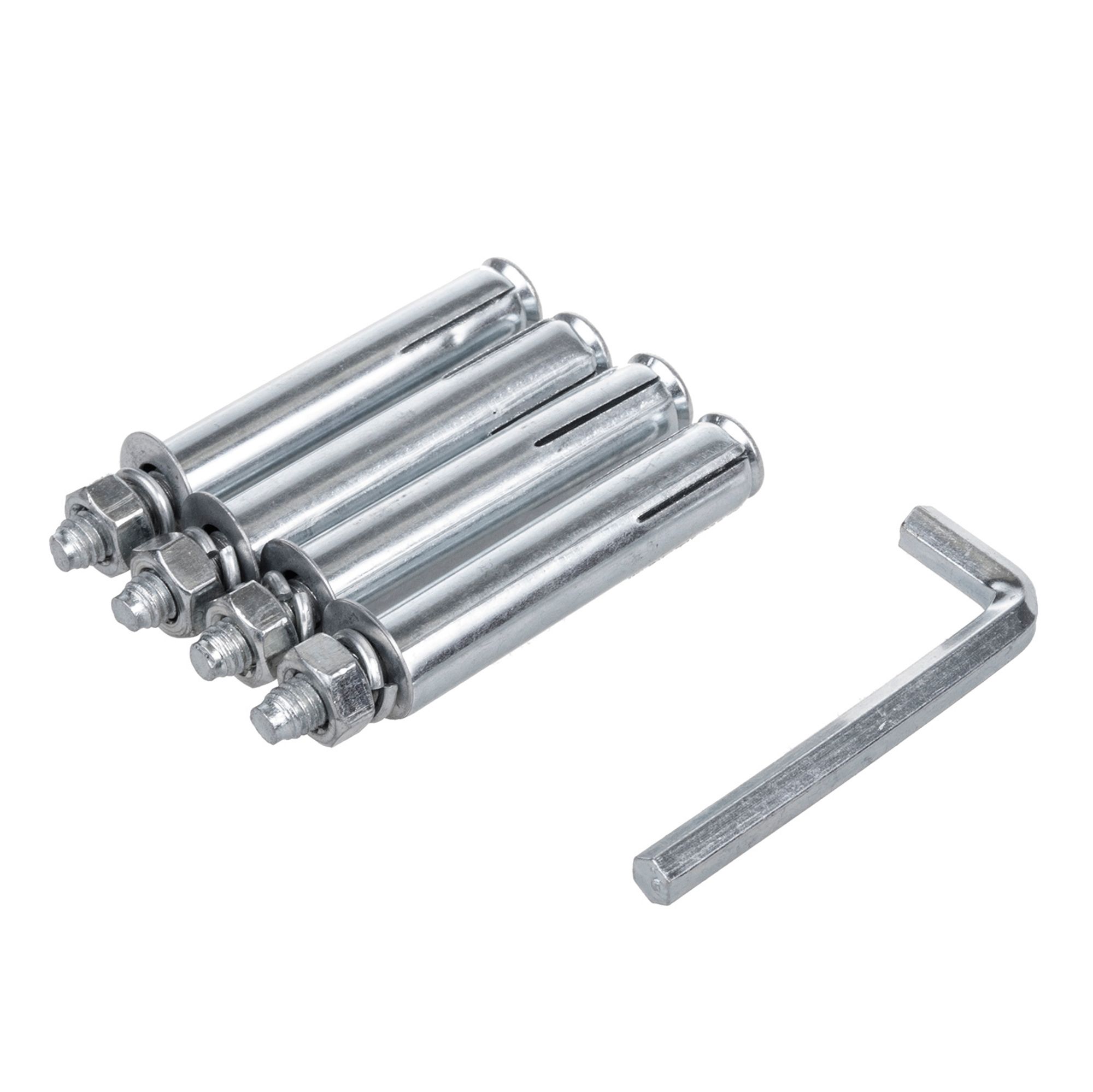 2x Maclean Fahrrad-Wandhalterung horizontal Stahl max. Belastung 30kg MC-431