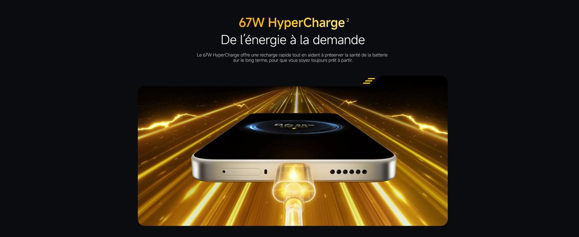 Smartphone Xiaomi Poco X8 5G, 12 + 256 Go, couleur orange, batterie 8340 mAh