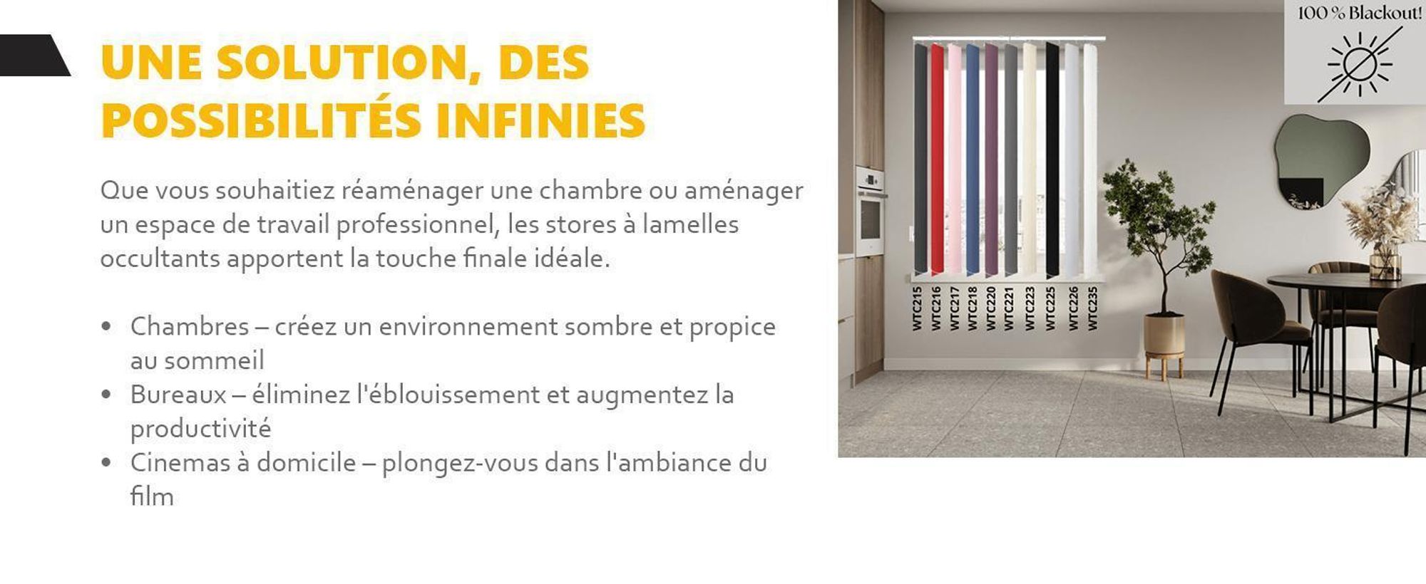 Time4blinds - Store californien occultant - 140x180 cm - Beige