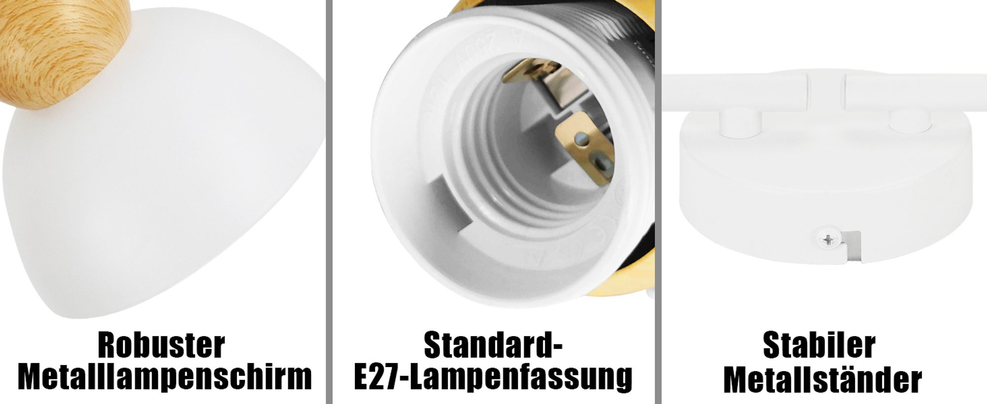 ZMH Deckenstrahler Vintage Weiß Deckenlampe 4 Flammig Deckenleuchte Wohnzimmer Retro Deckenspots E27 Küchenlampe Schwenkbar 350° Metall Industrial Spotleuchte für Küche Flur Schlafzimmer Esszimmer
