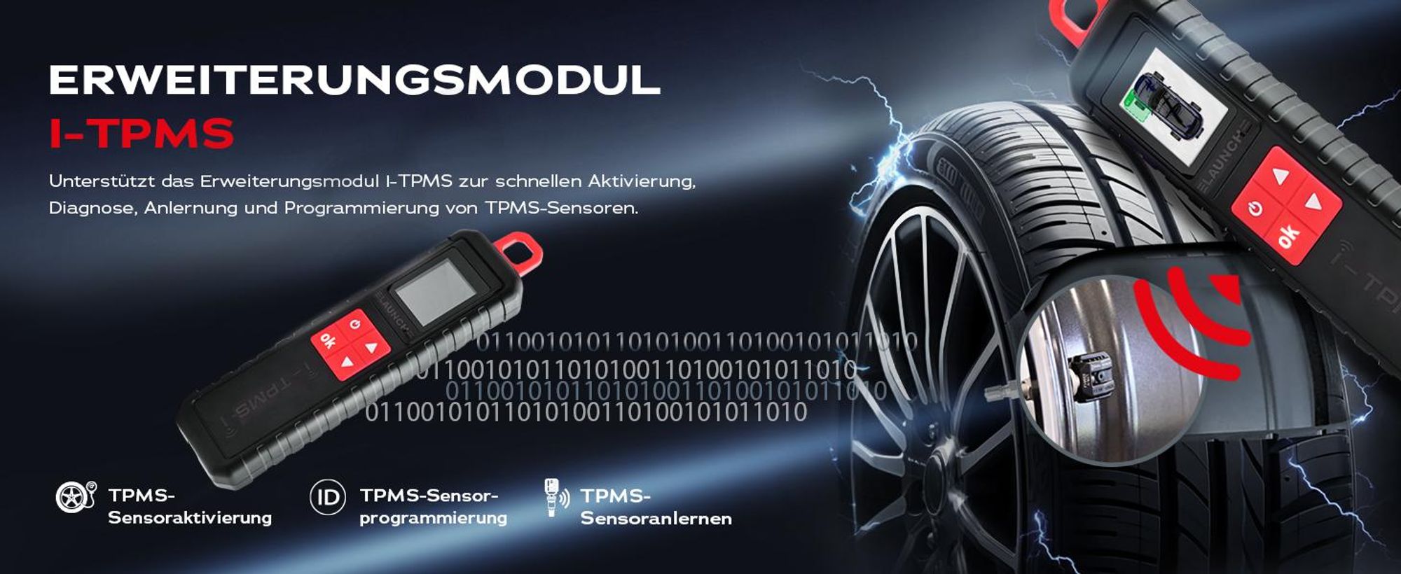 LAUNCH OBD2 Diagnosegerät CRP129EVO Plus mit Android 4 Systeme 13 Servicefunktionen 80+ Automarken 17 Sprachen lebenslange Updates
