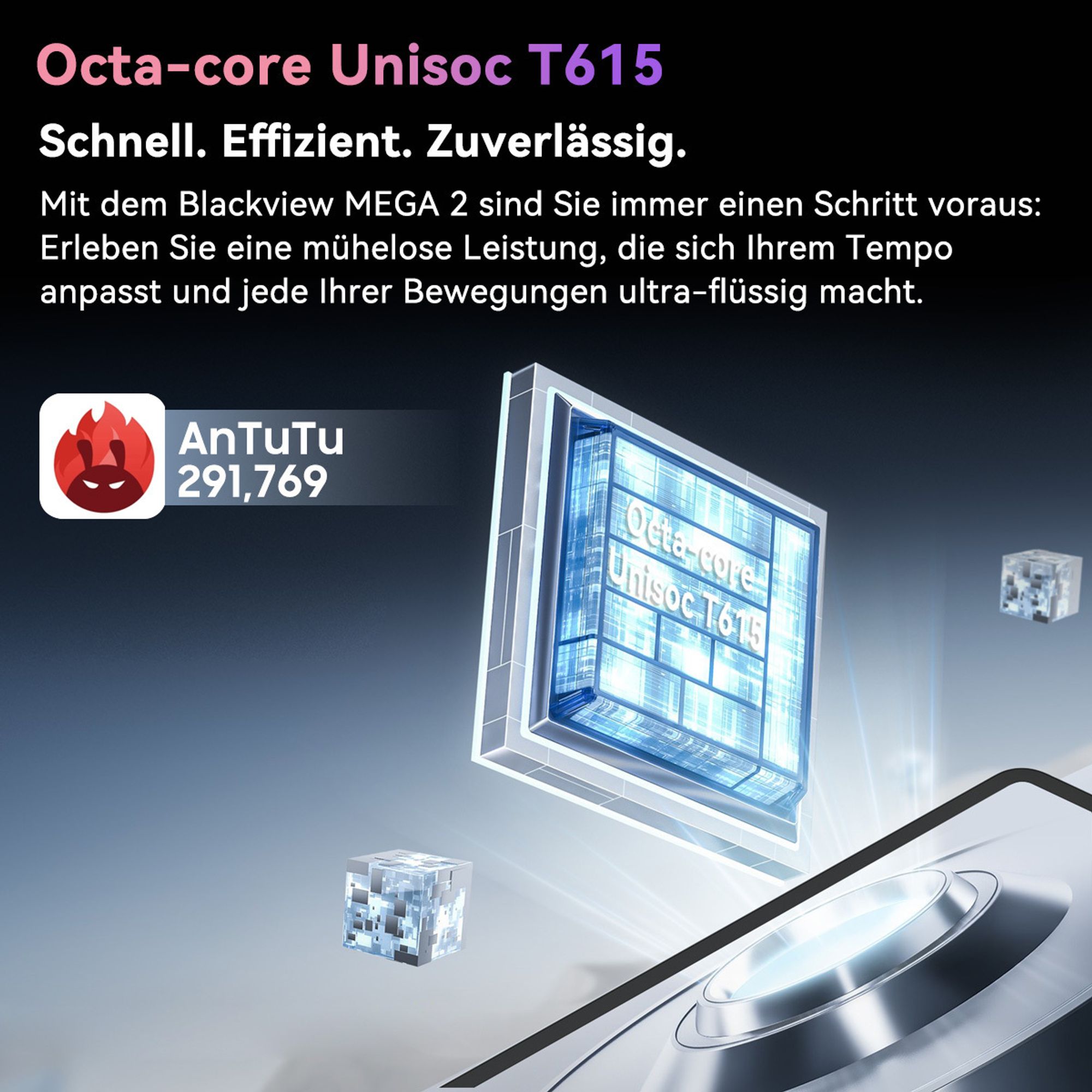 Blackview Mega2,12 Zoll, 2K Display, 2025, FHD Tablet, 24(8+16) GB+256GB 2TB Erweiterbar, Dual 4G, 5GWiFi, 9000mAh, 2025 Android 15, Widevine L1