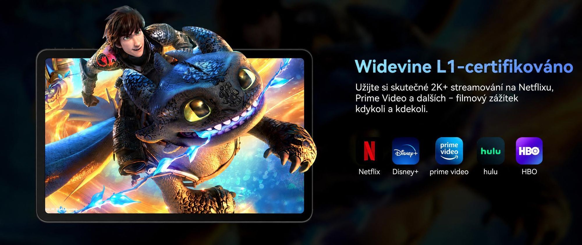 Tablet Nexall N90 s Androidem 16, 12" FHD InCell s obnovovací frekvencí 120 Hz, 24 GB (8+16) RAM + 128 GB ROM (podpora TF karet až 2 TB), 5G, WiFi/4G SIM, 9000 mAh/18 W, Gemini AI, včetně stylusu, klávesnice a myši
