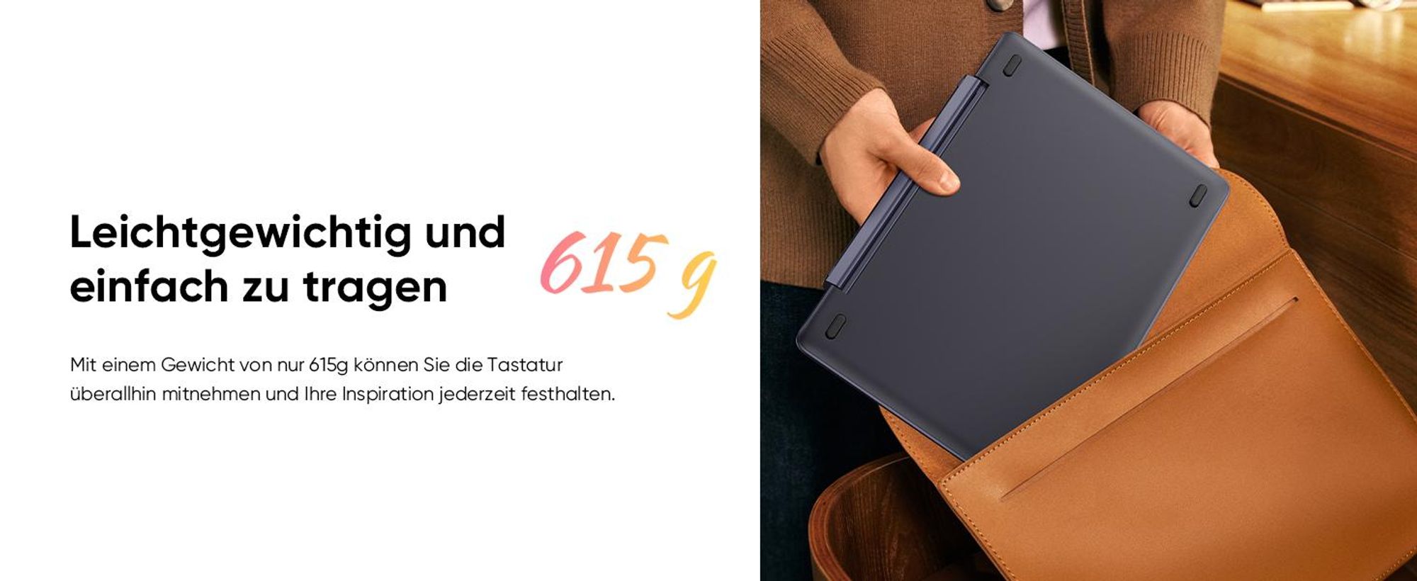 XPPen Magic Drawing Pad Tastatur ACK08, Verknüpfung Tastatur nur für das Android 14 Standalone Magic Drawing Pad