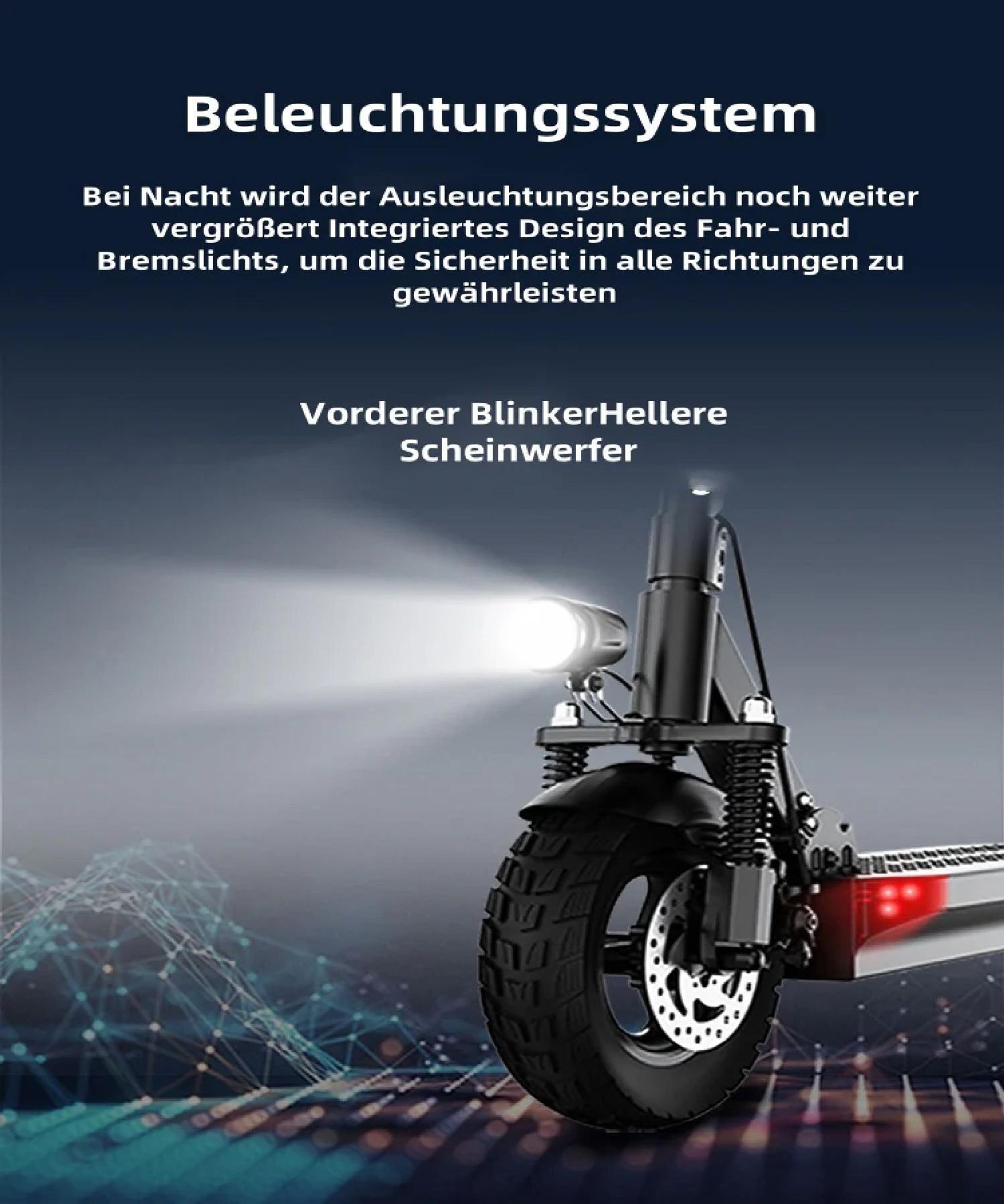Elektroroller JOYOR Y6-S - 48V18AH Batterie 60KM Reichweite Scheibenbremsen - Schwarz