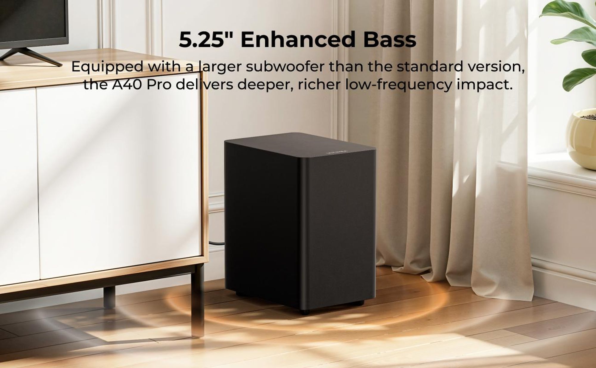 ULTIMEA 7.1ch Soundbar mit Subwoofer für TV, Surround Sound System für Heimkino, 4 Surround Lautsprechern, HDMI ARC, App Steuerung, Aura S4T