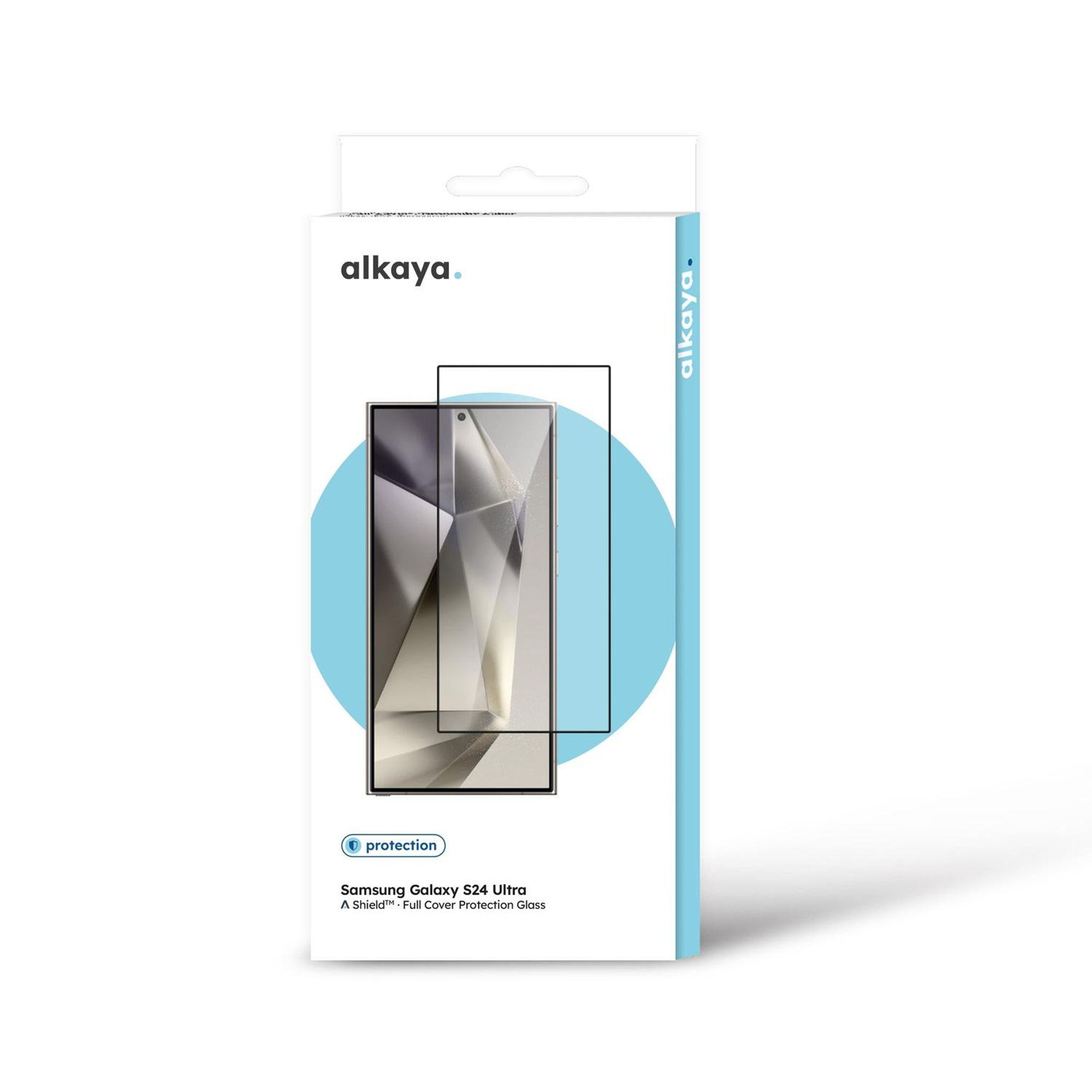 alkaya. Samsung Galaxy S24 Ultra Displayschutzglas, Panzerglas, Schutzfolie - Transparent