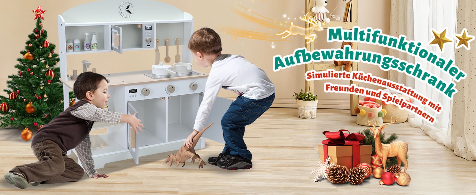 Spielküche Kinderküche Holz Spielküche Spielzeug Multifunktionales