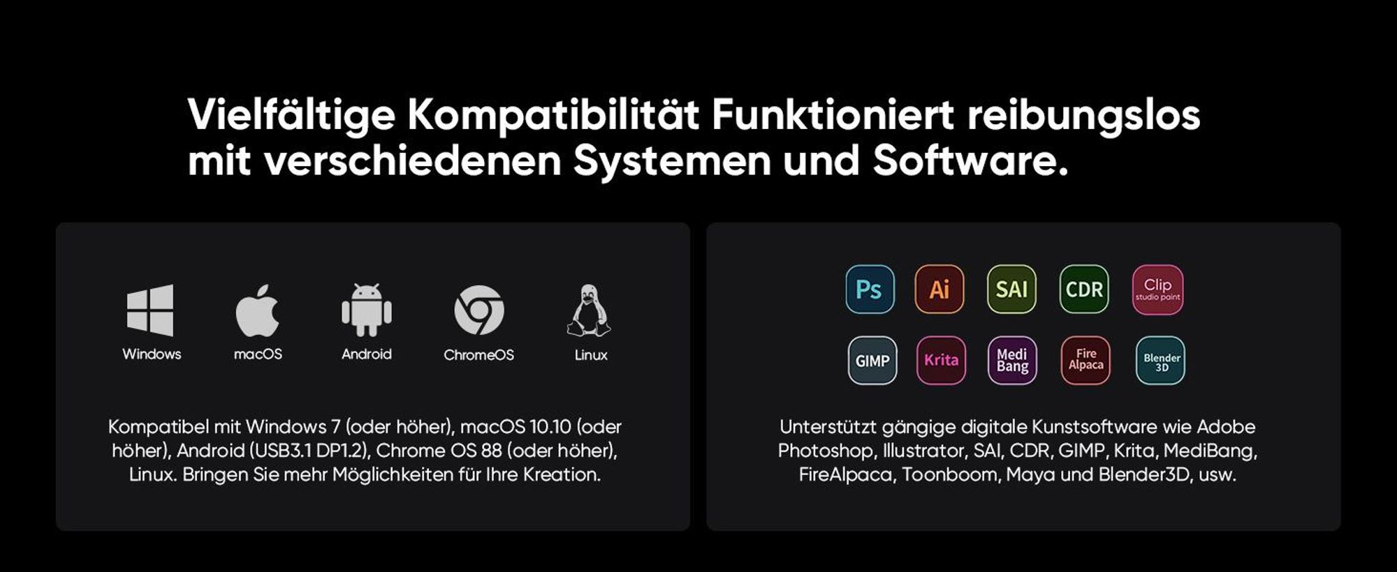 XPPen Artist 16 Pro (2nd Gen) + RC Grafiktablet