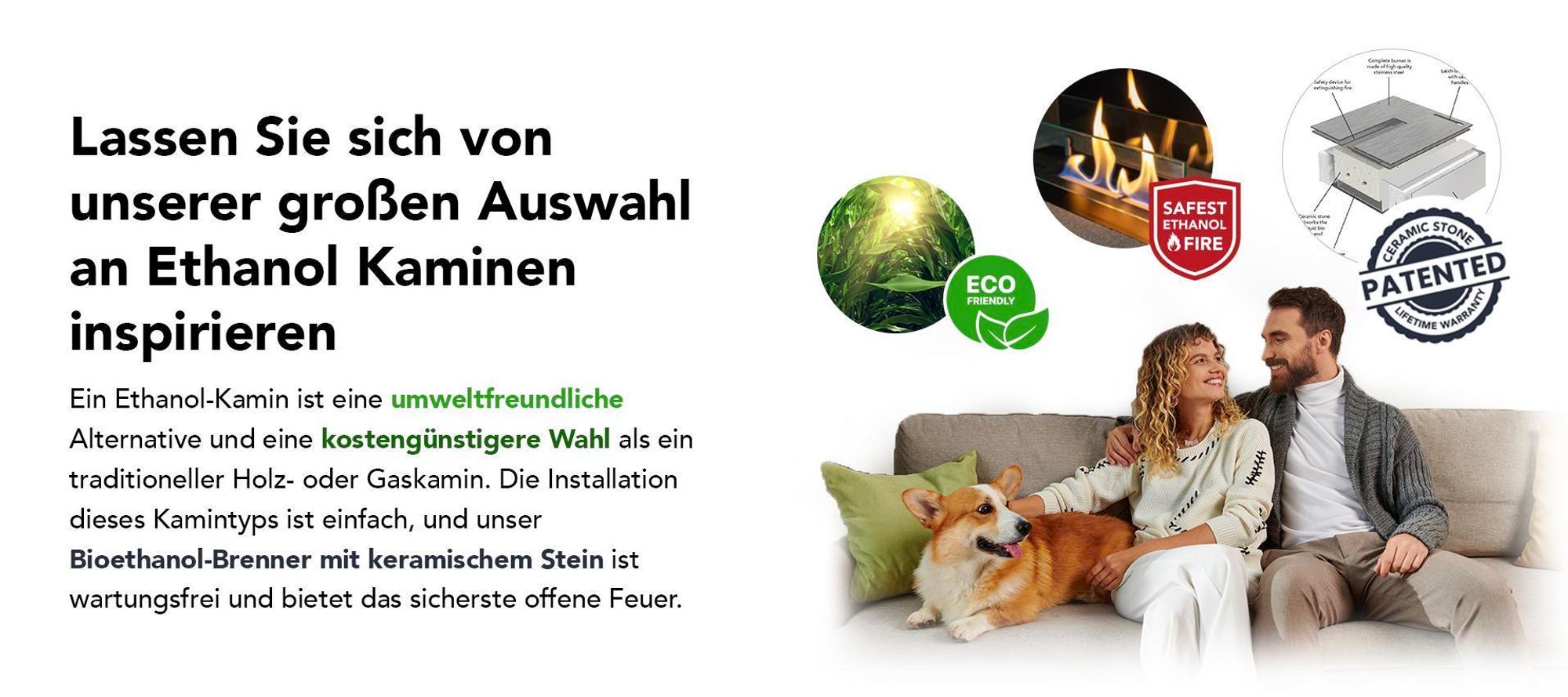 Ethanol Kamine entdecken