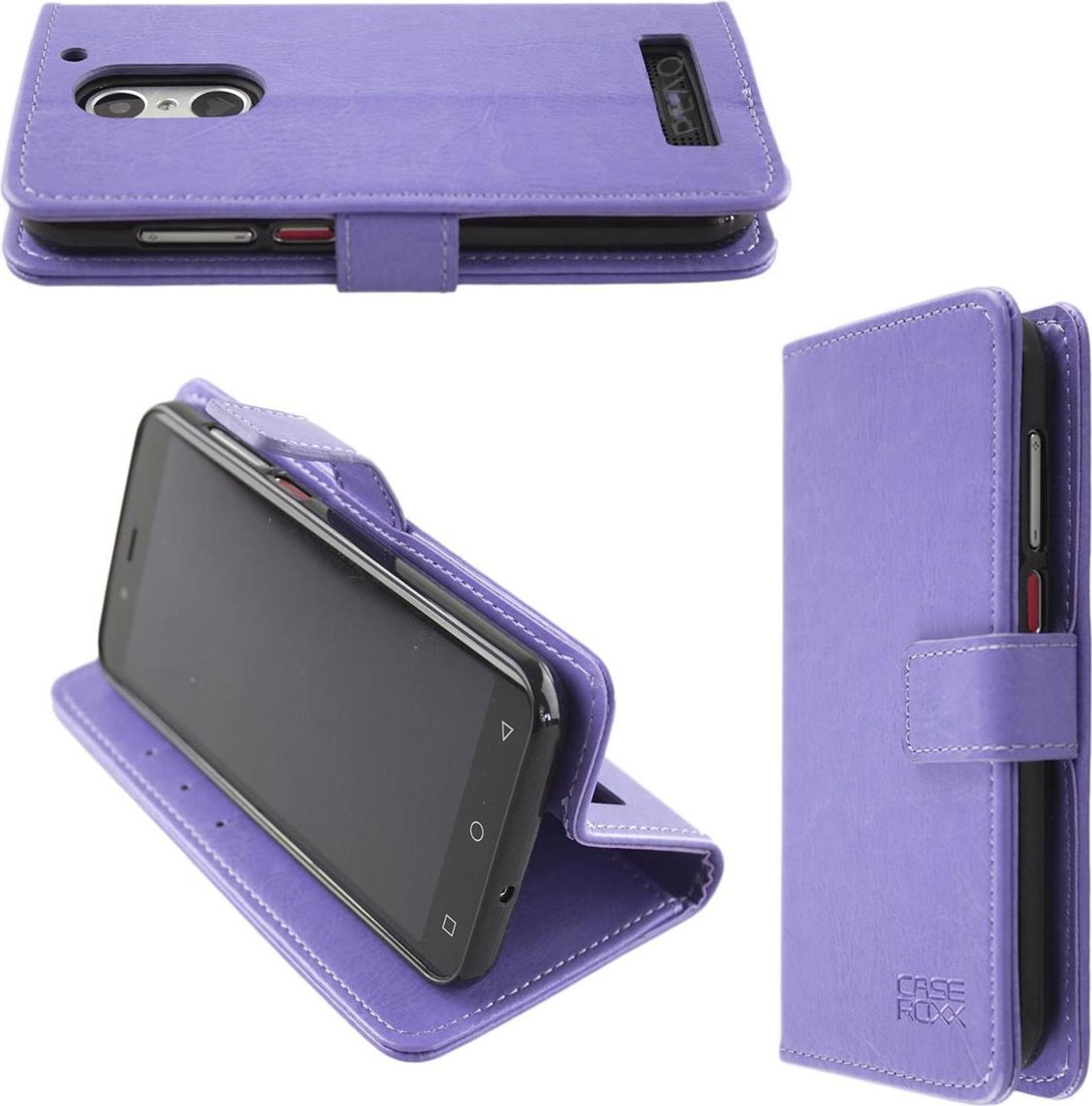 caseroxx Handy Hülle Tasche kompatibel mit Emporia Smart 4 Bookstyle-Case Wallet Case Bild 2