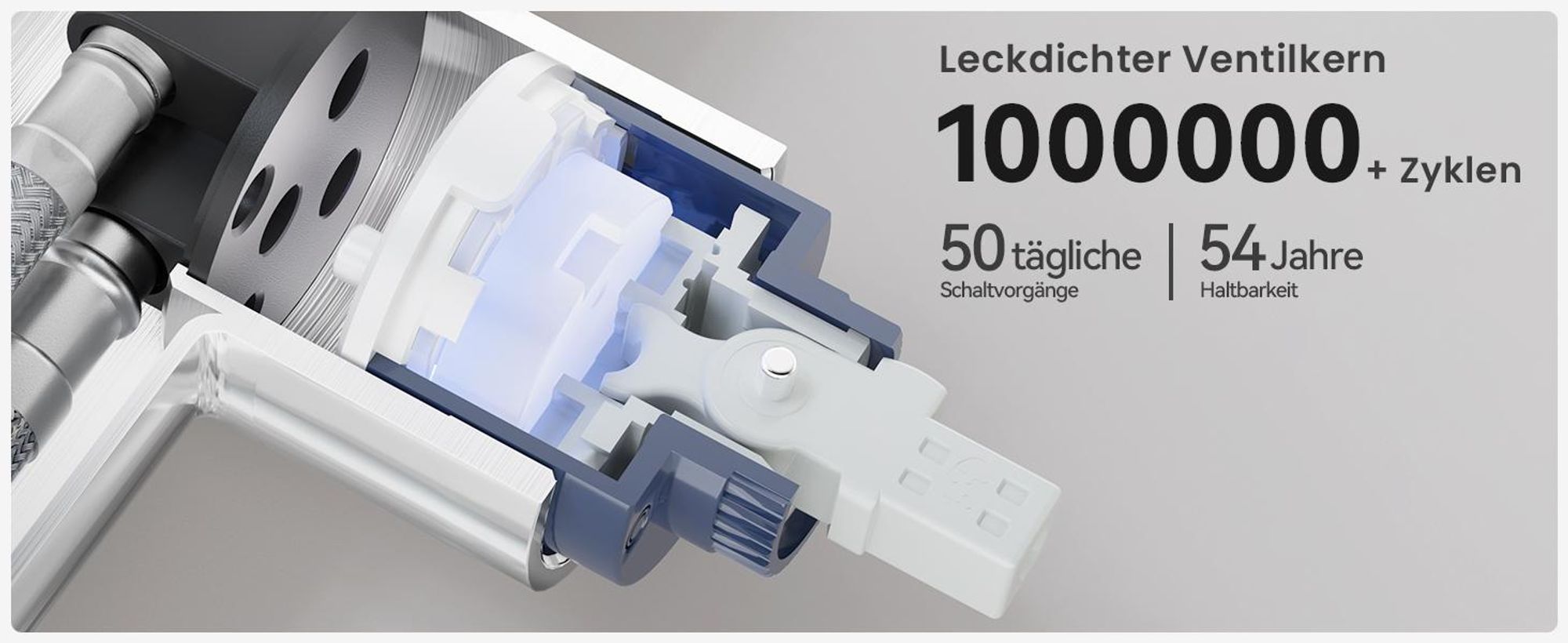 Wassersparend Küchenarmatur Edelstahl, 7-Form Spültischarmatur,360° Drehbar Niederdruck Küchenarmatur,  Cecipa, Einhandmischer für Kleinspeicher,Chrom
