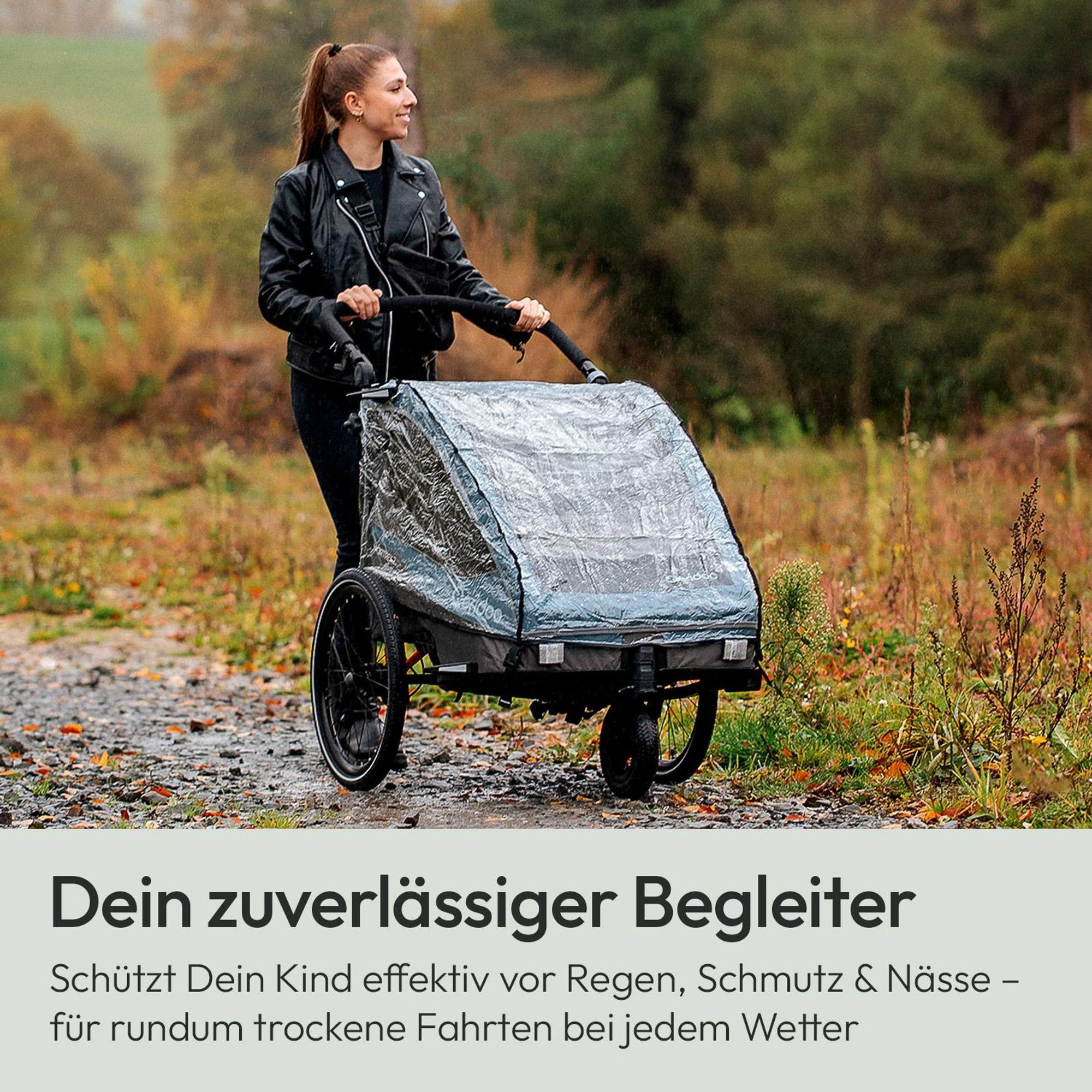 Qeridoo Regenschutz QUPA 2 / Sportrex 2