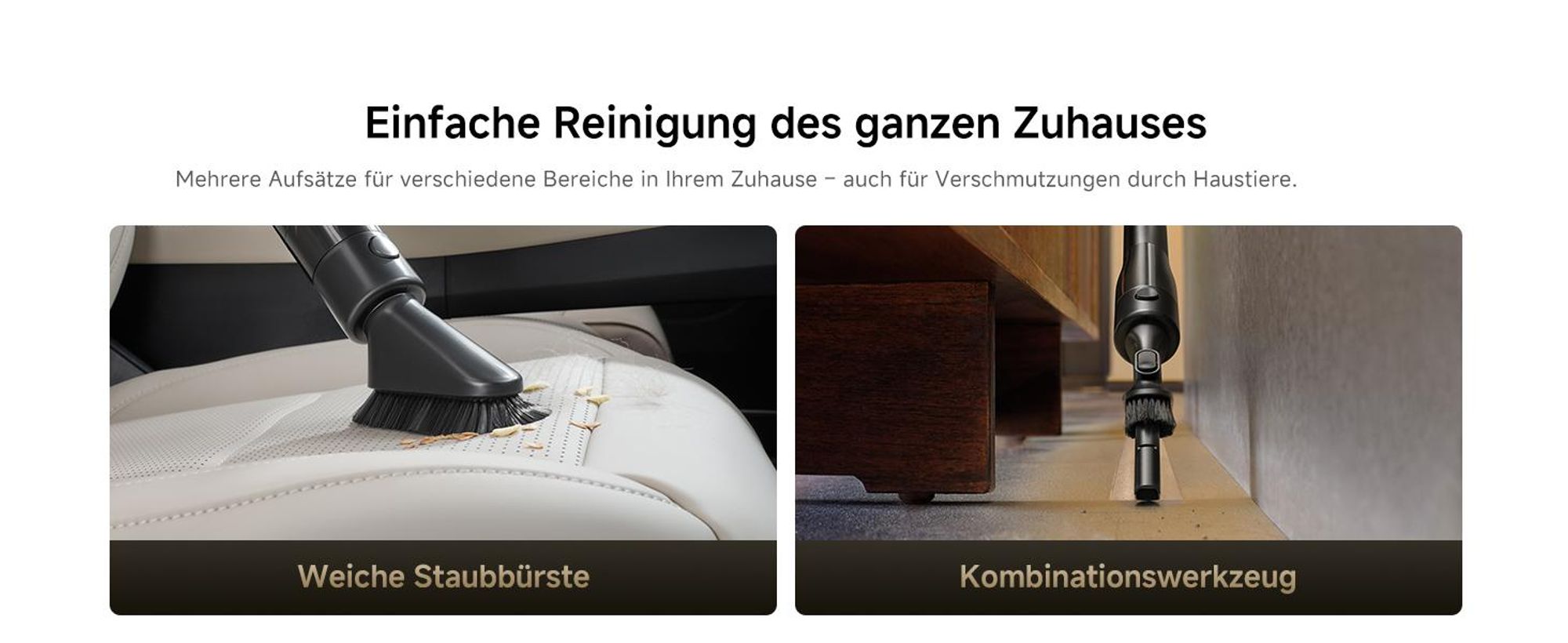 Dreame V20 Pro-A Kabelloser Stabstaubsauger,0 Kantenreinigung Handstaubsauger,Reinigung von Hartböden und Teppichen,210 AW, 90 Min,99,99% Filterung