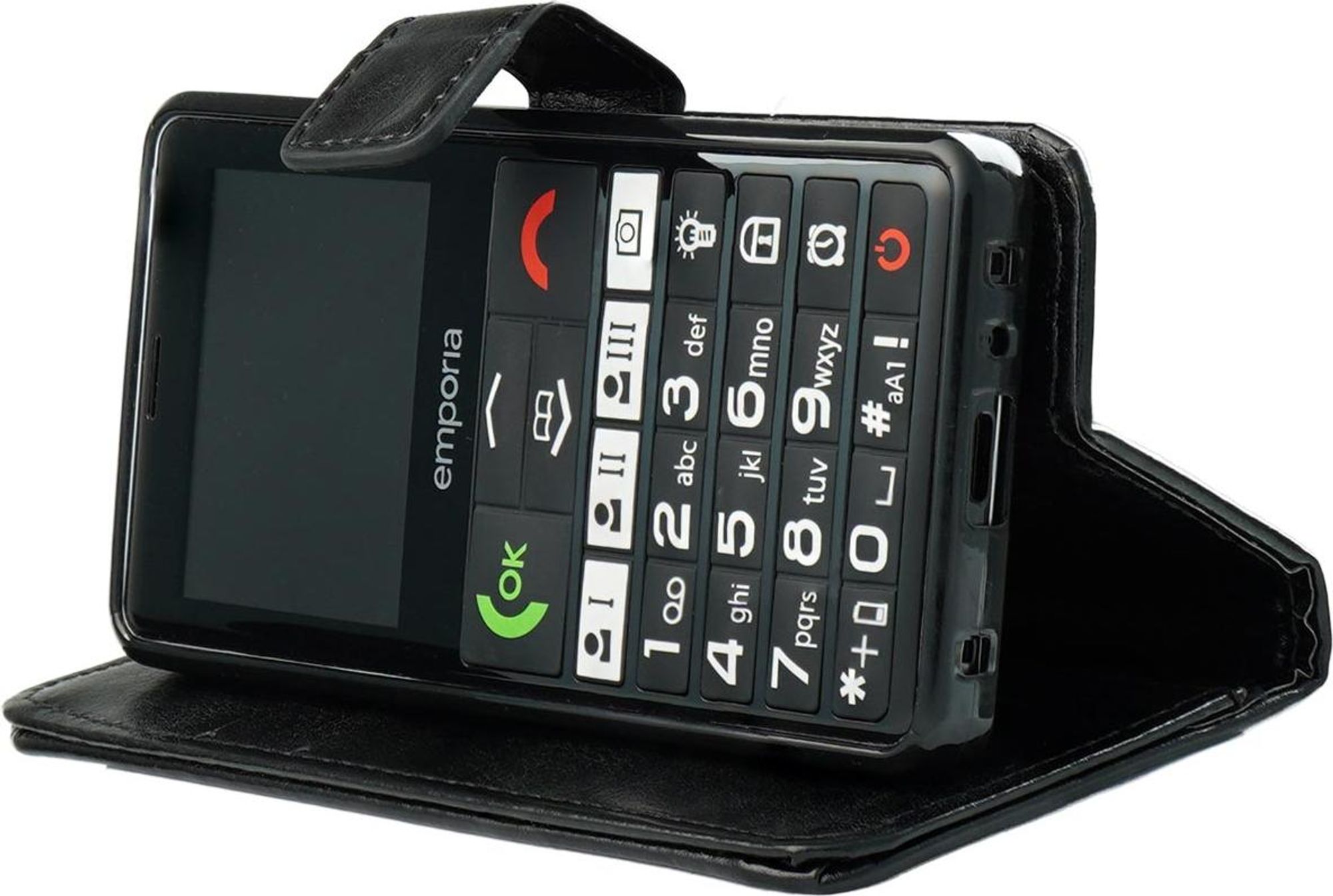 caseroxx Handy Hülle Tasche kompatibel mit Emporia Pure-LTE Bookstyle-Case Wallet Case Bild 5