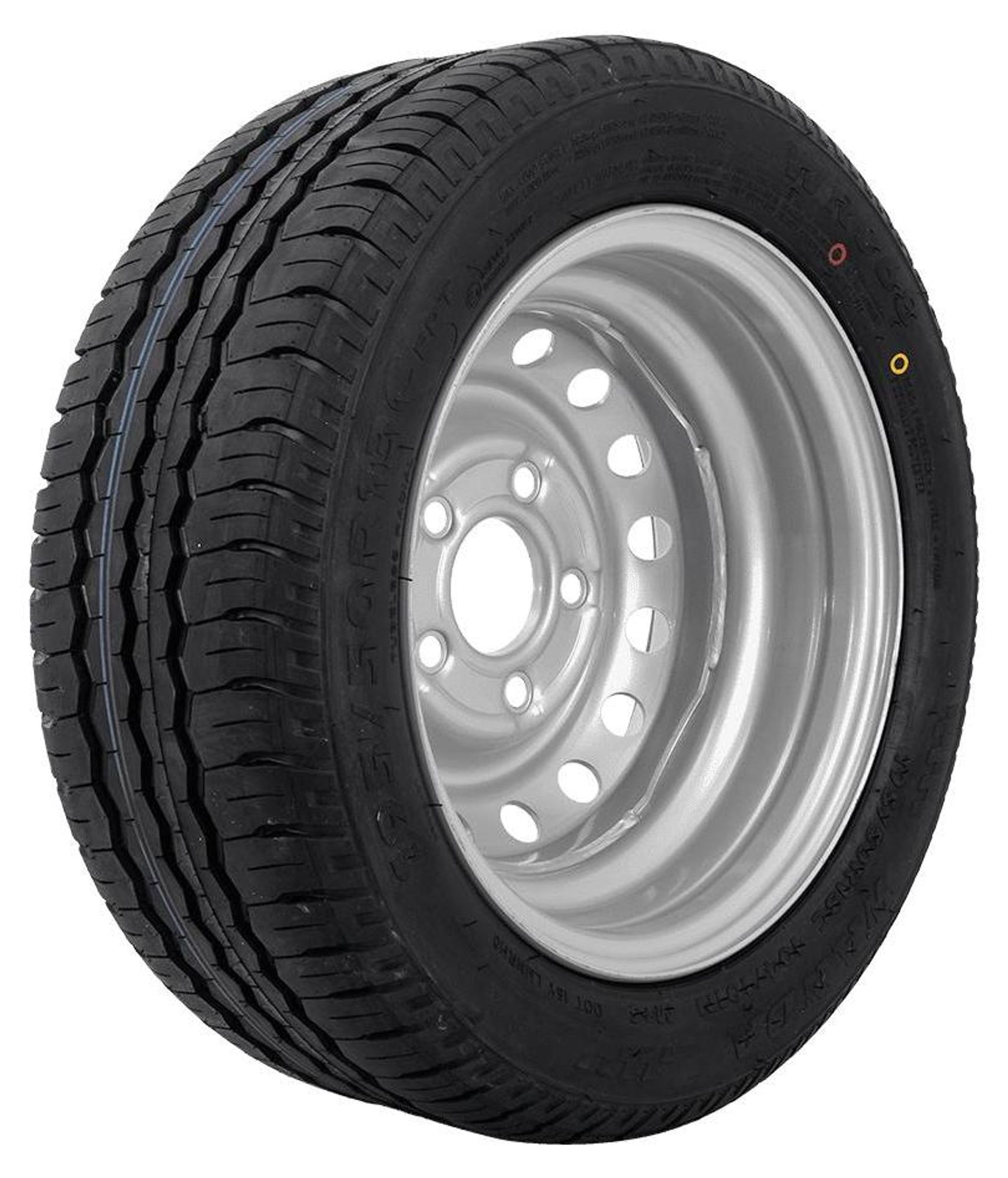 WANDA Anhänger Komplettrad 195/50 R13C 900 kg für schwere PKW-Anhänger