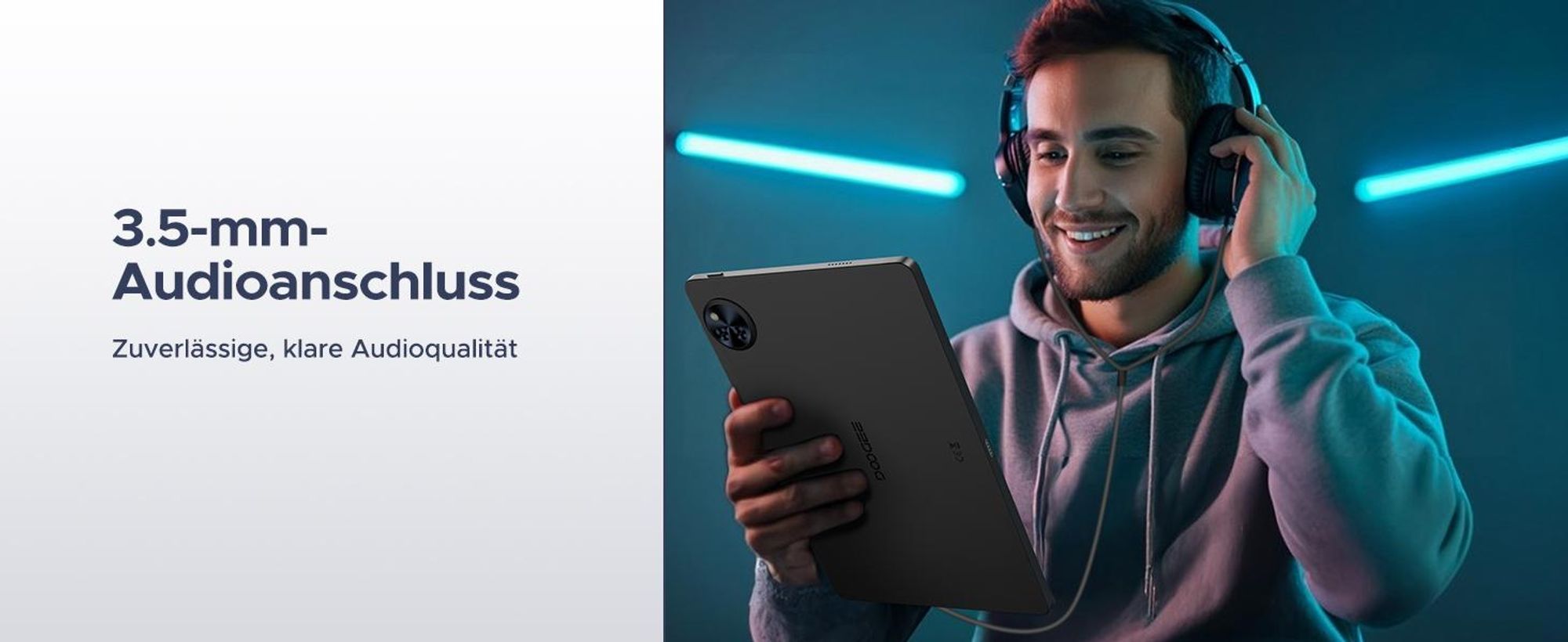 DOOGEE U11 Pro VIP Android 15, 11 Zoll, 30(6+24)GB+256GB(bis 2TB erweiterbar), 90Hz, 8580mAh, Zubehör-Set, Widevine L1, 5G WiFi
