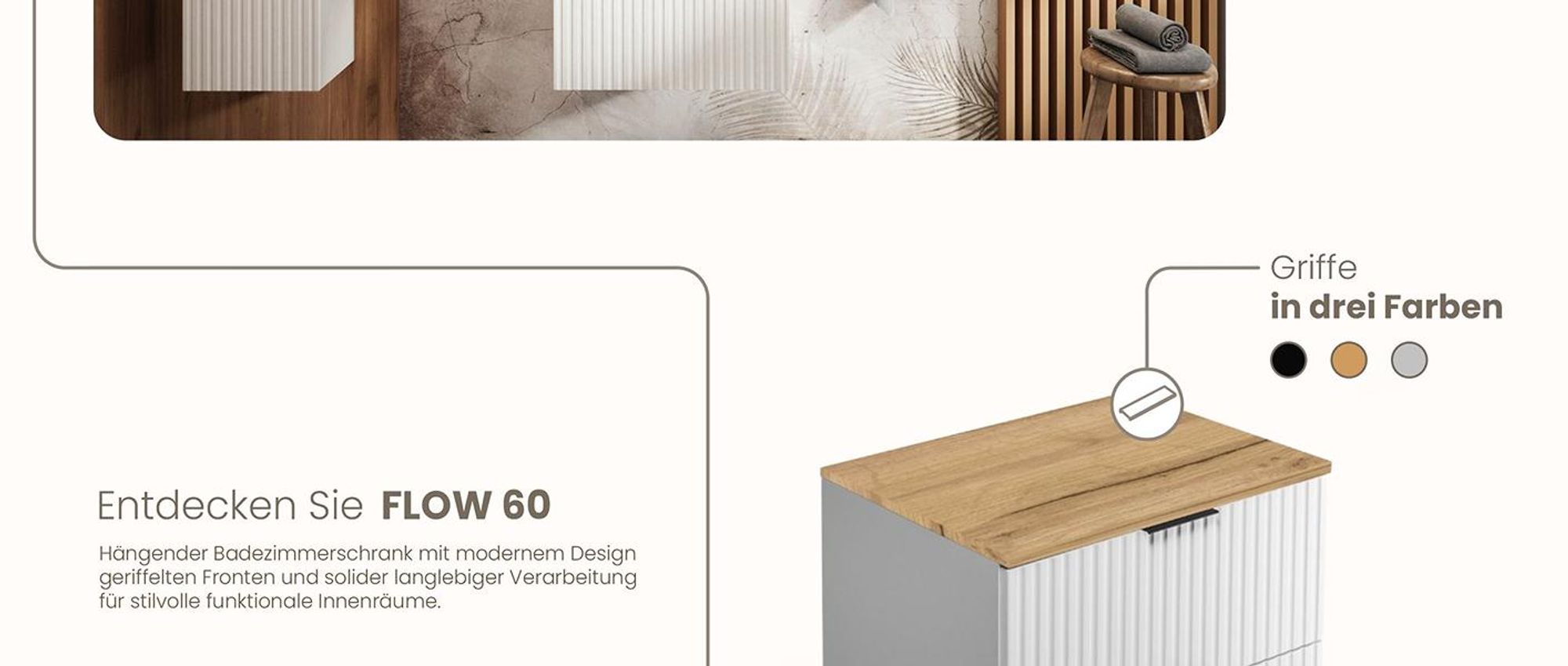 RODAN, Badmöbel, Badschrank, Badezimmermöbel, Badezimmer, MODERN, Waschbeckenunterschrank