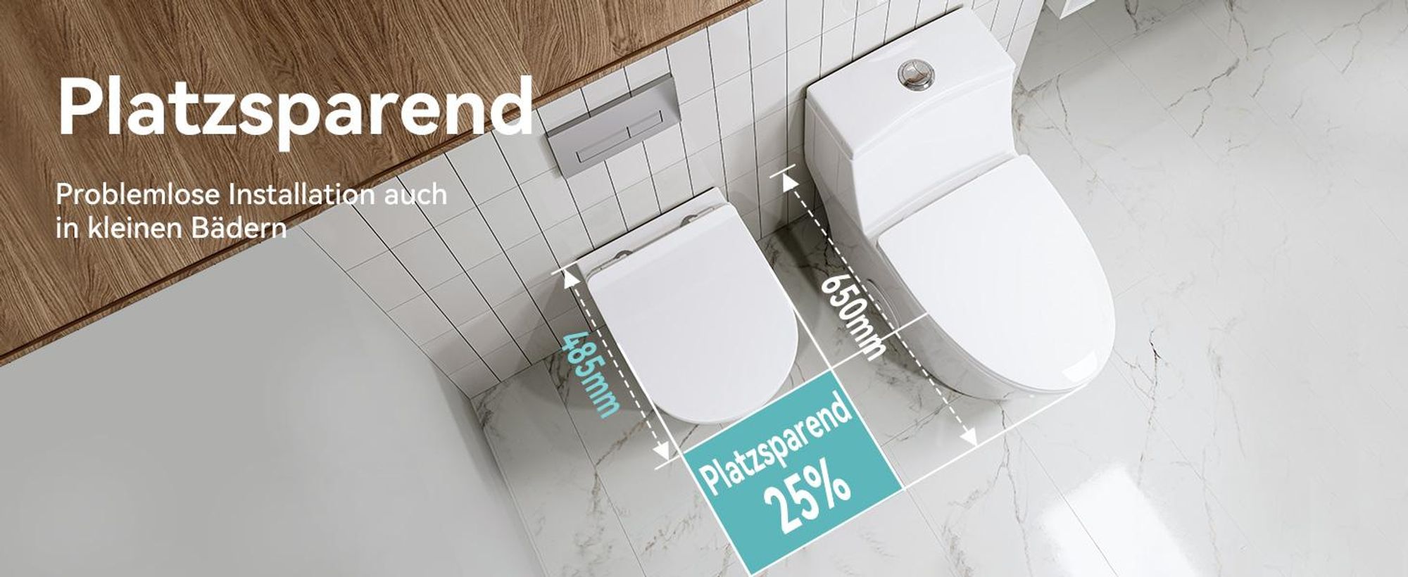 Hänge Toilette und Modern Design