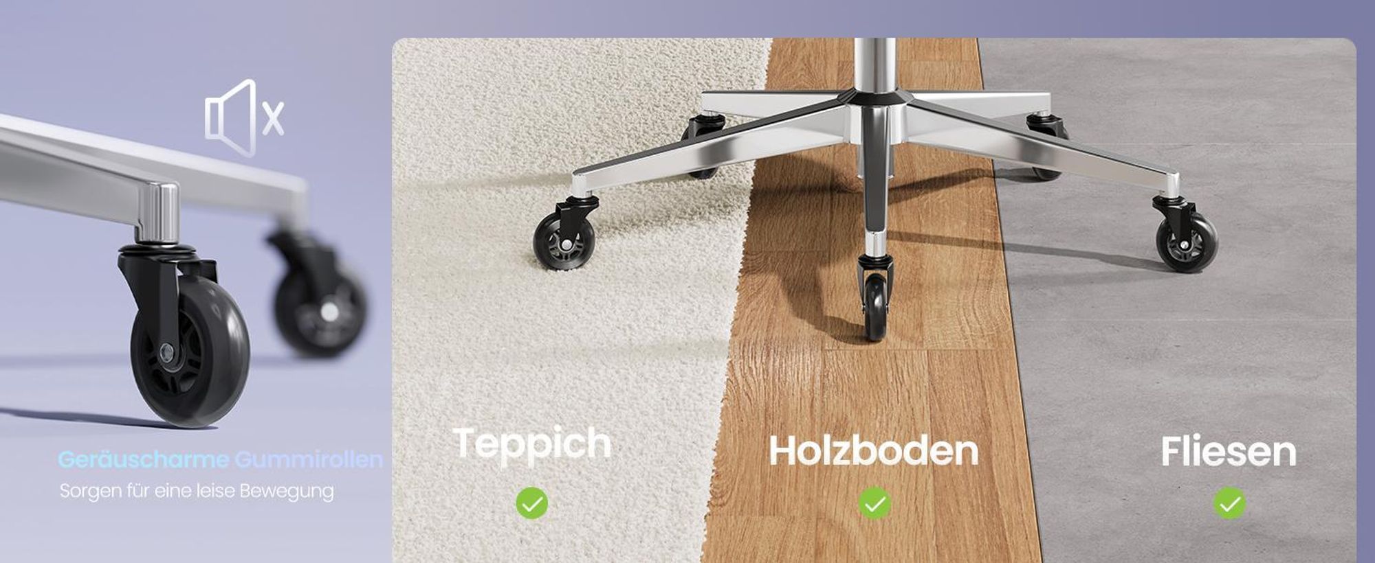 SONGMICS Schreibtischstuhl, Bürostuhl ergonomisch, Drehstuhl, höhenverstellbar, bis zu 150 kg belastbar,beige-weiß