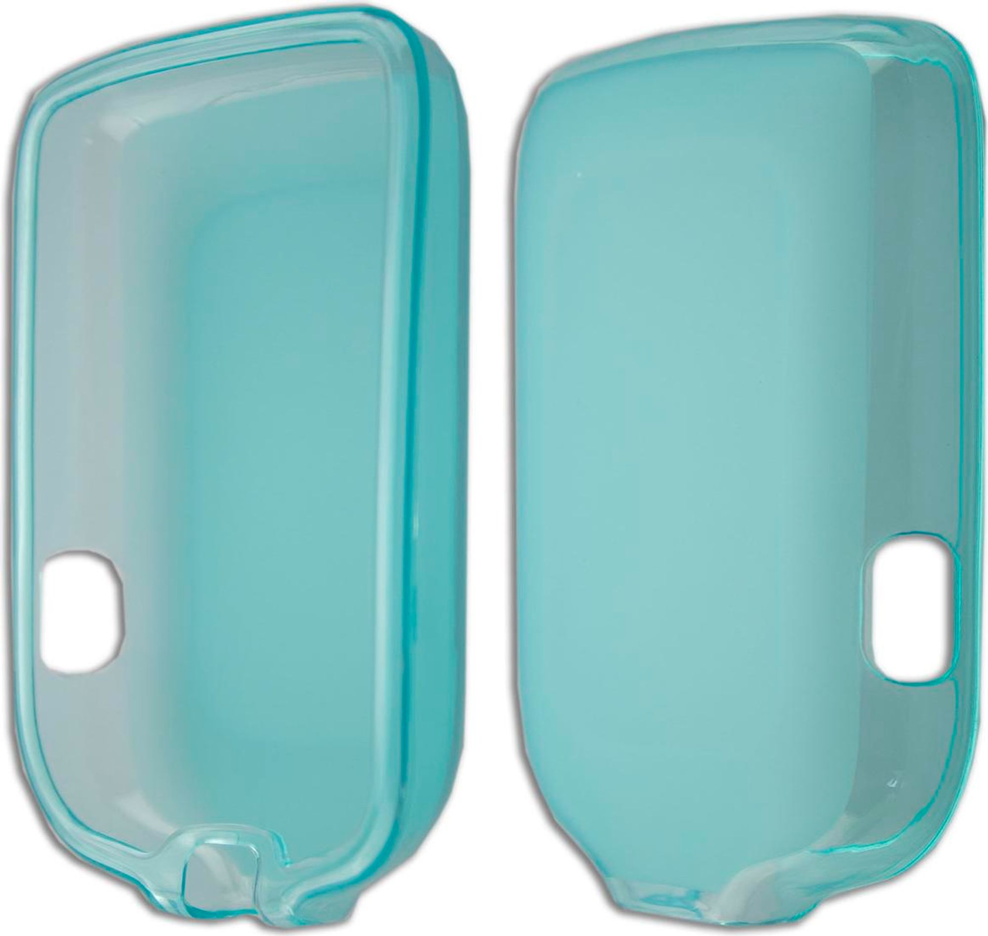 caseroxx Schutz-Hülle TPU-Hülle kompatibel mit Freestyle Libre 1 / 2 /  3 / Insulinix / 14 Day, Gummi Handy Tasche hellblau  Bild 3