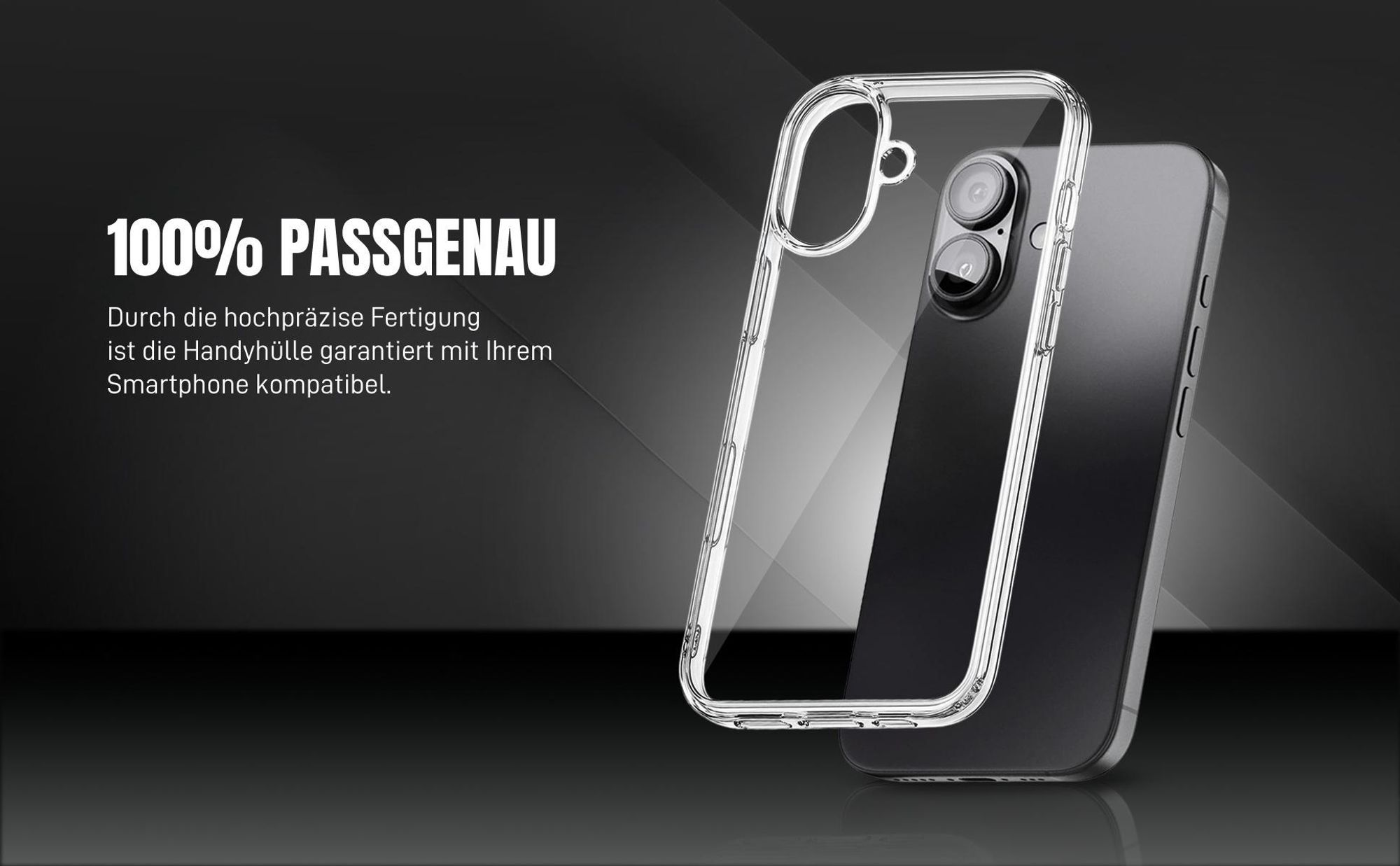 TPU Backcover für Apple iPhone 17 mit 100% Passgenauigkeit