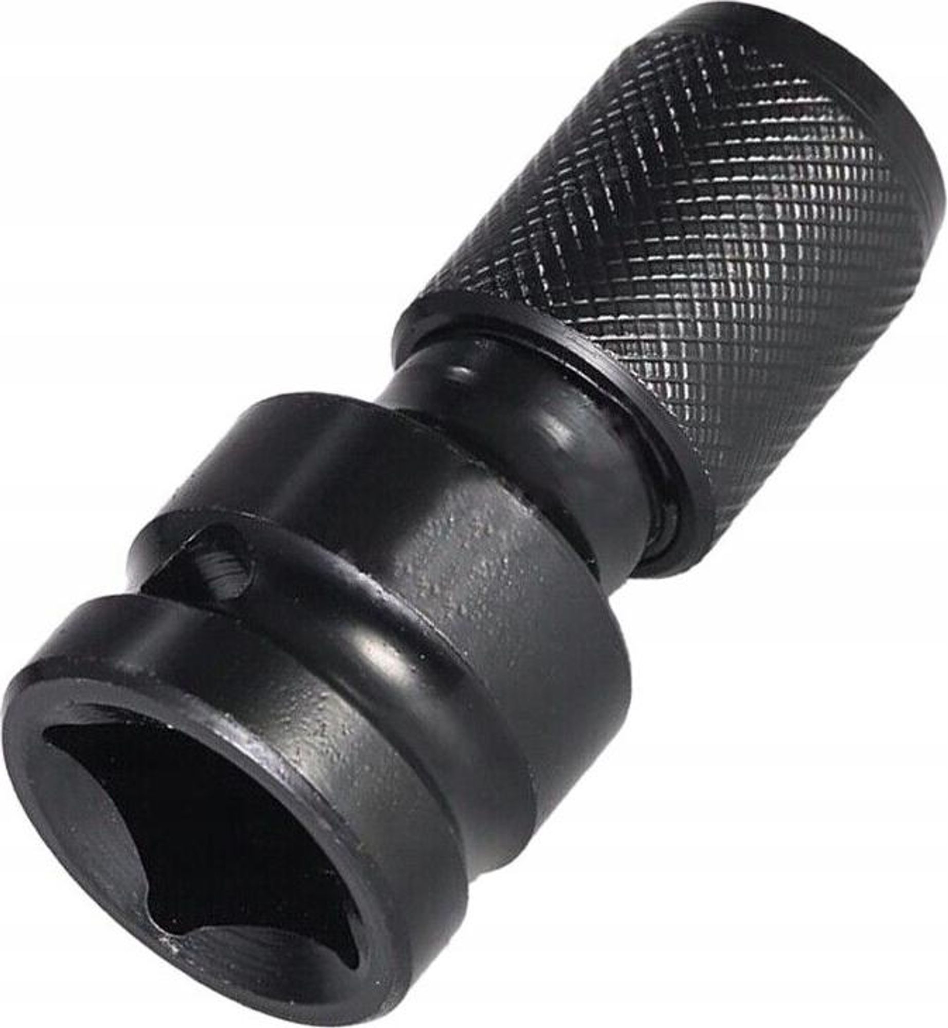 SATRA | Adapter nasadki, napęd kwadratowy 1/2 cala na trzpień sześciokątny 1/4 cala, do klucza nasadowego z grzechotką udarową, końcówka adaptera klucza udarowego