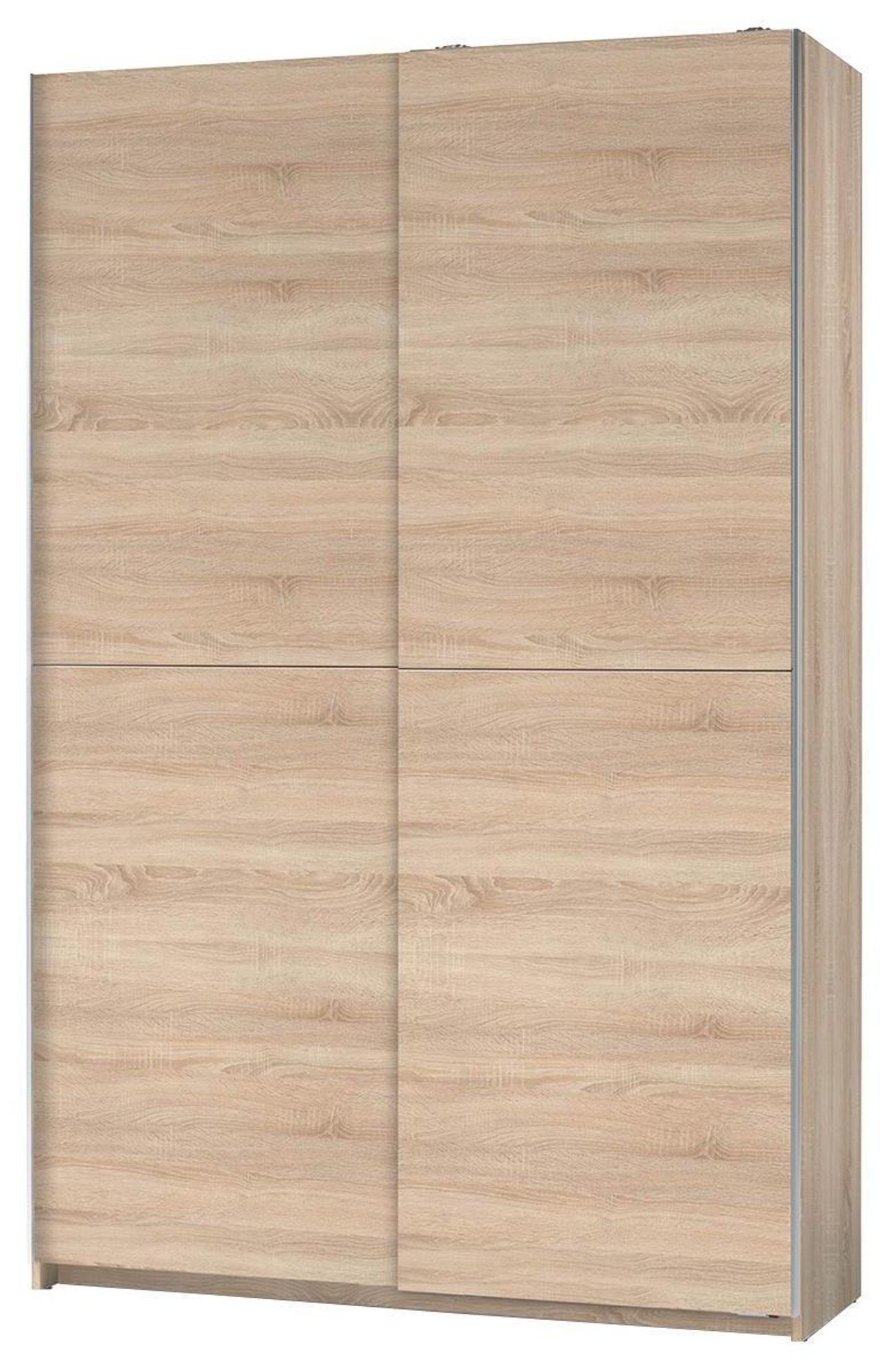 "Fred I" – Schwebetürenschrank mit ausziehbarer Kleiderstange und flexiblem Stauraum