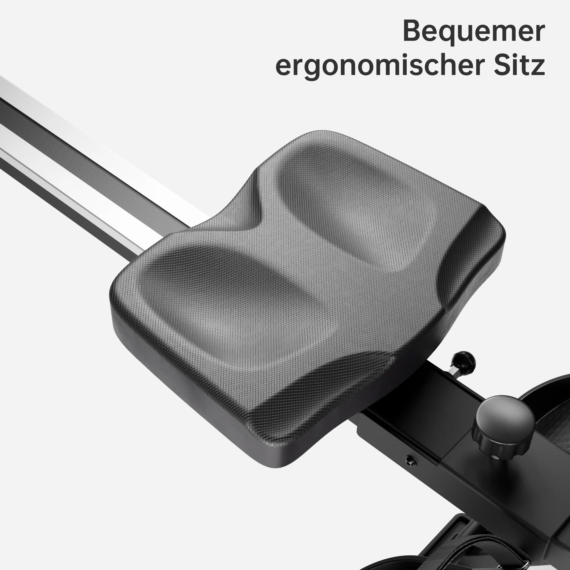 YESOUL Rudergerät R1 Plus (mit 100 Widerstandsstufen, Rudermaschine), 21,5-Zoll-LED-FHD-Bildschirm, Klappbar, Kinomap&Zwift komp.