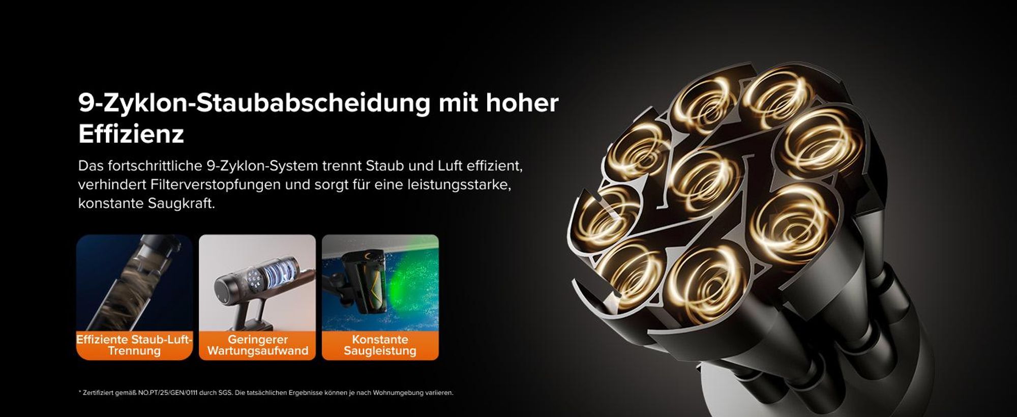 Roborock H60 Hub Ultra Akku Staubsauger mit Absaugstation, 210AW kraftvolle Saugleistung, 90 Min. maximale Laufzeit, Staubsauger kabellos