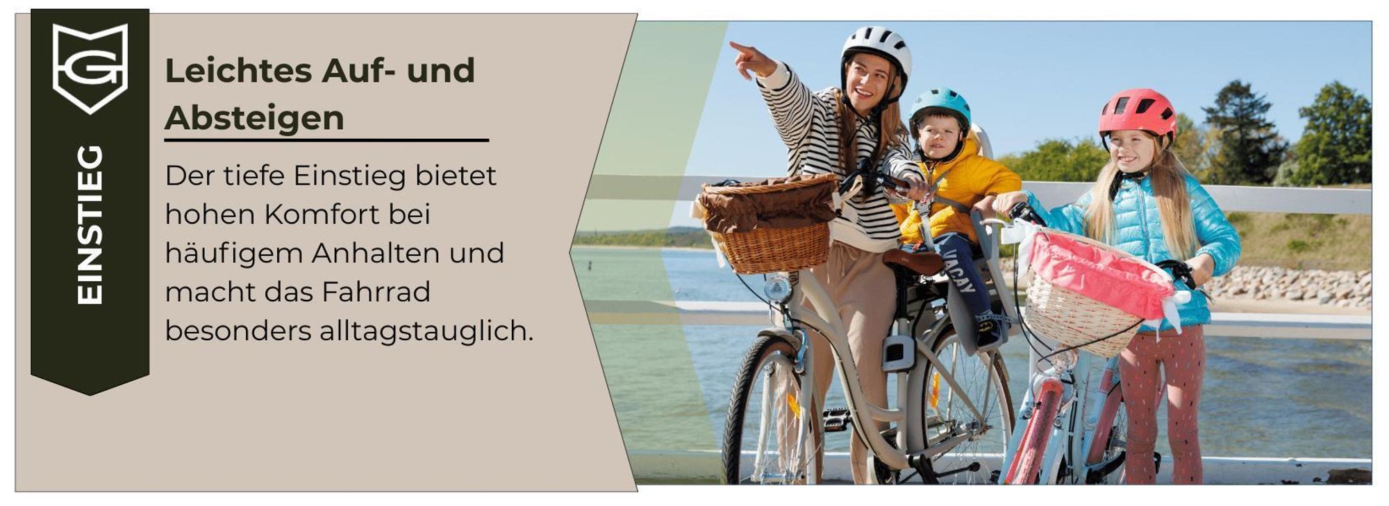 Leichtes Auf und Absteigen