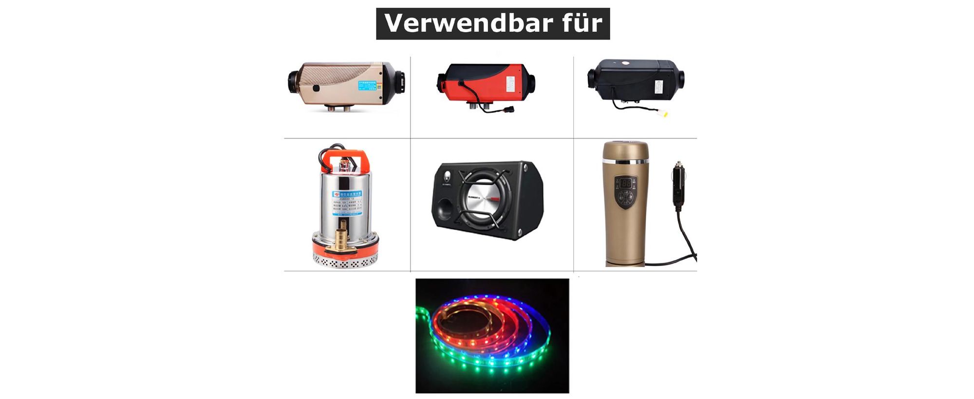 A15C Schaltnetzteil Netzteil Adapter 230V auf 12V DC 20A 240W – AC/DC Einbaunetzteil für LED Streifen & Überwachungskameras