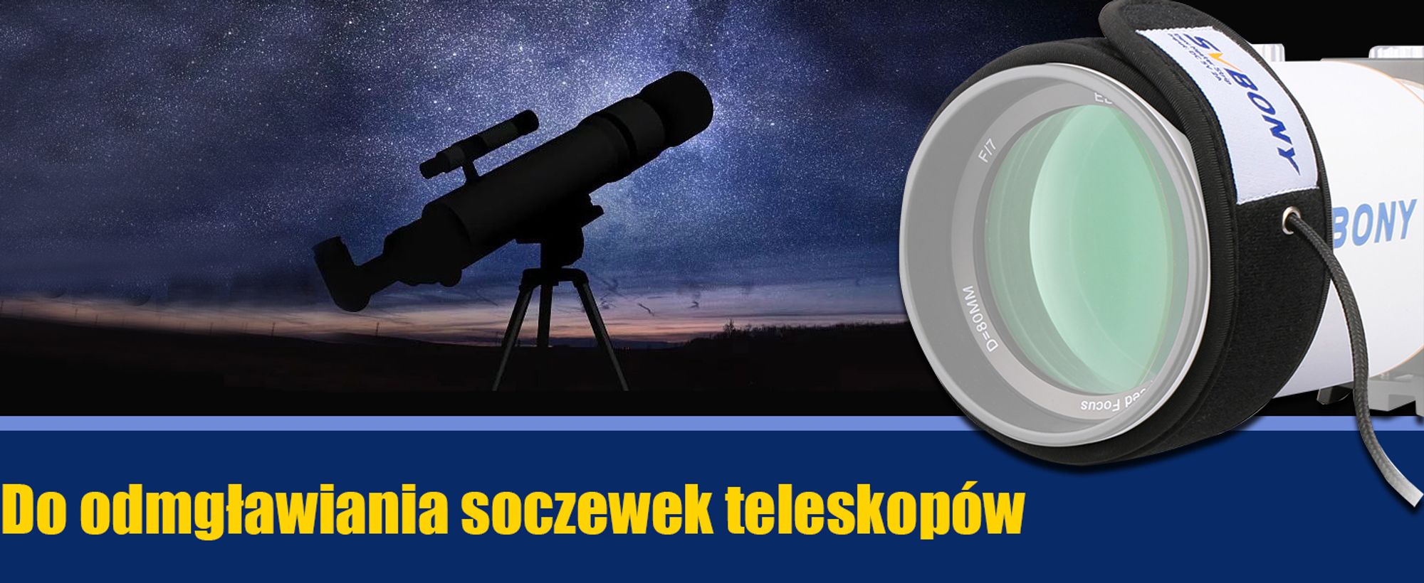 Svbony SV172 Podgrzewacz obiektywu teleskopu Svbony SV172 z regulatorem temperatury USB, podgrzewacz okularu obiektywu, 320 mm teleskop kamery przed rosą i wilgocią