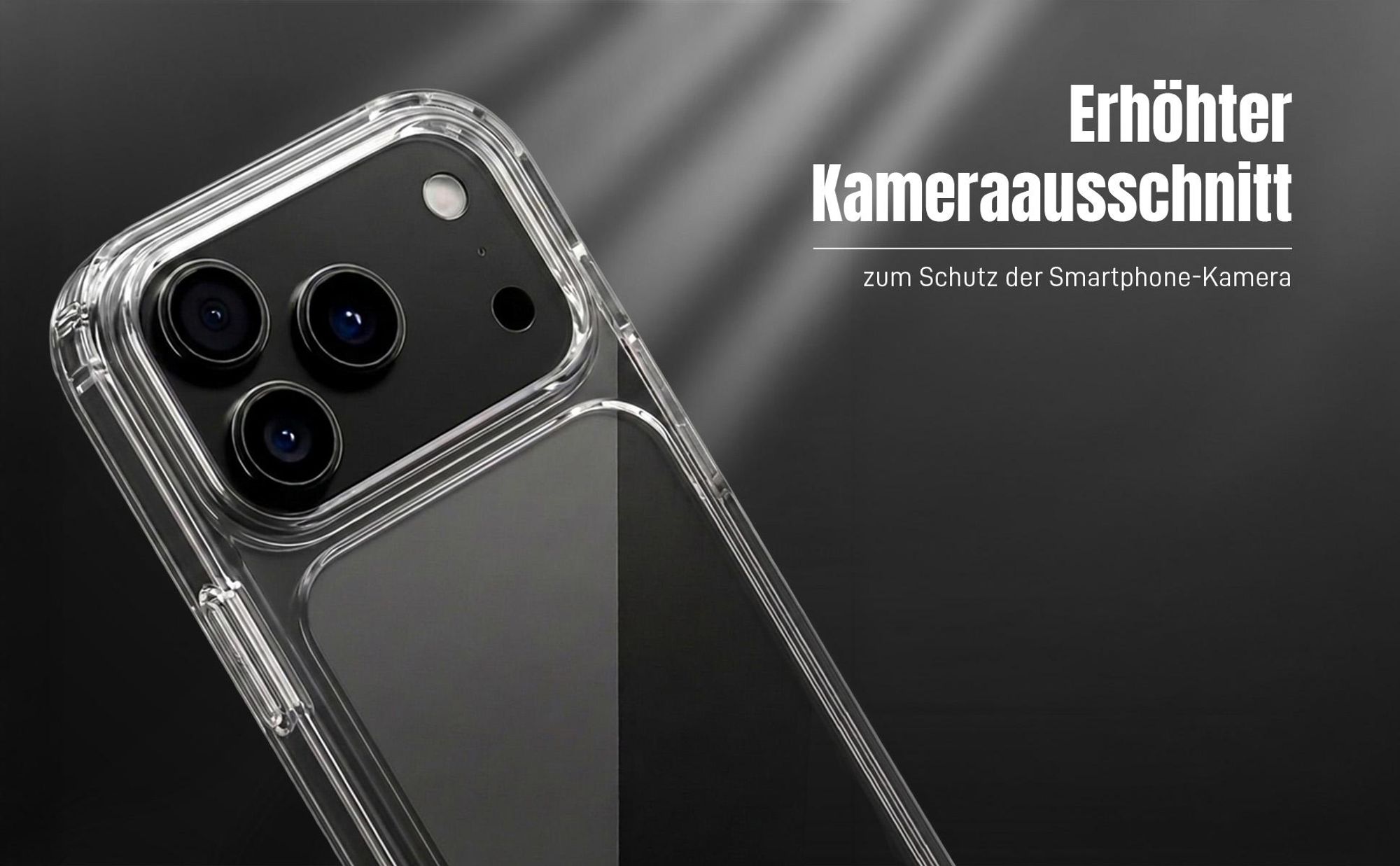 Hülle für Apple iPhone 18 Pro mit erhöhtem Kameraausschnitt