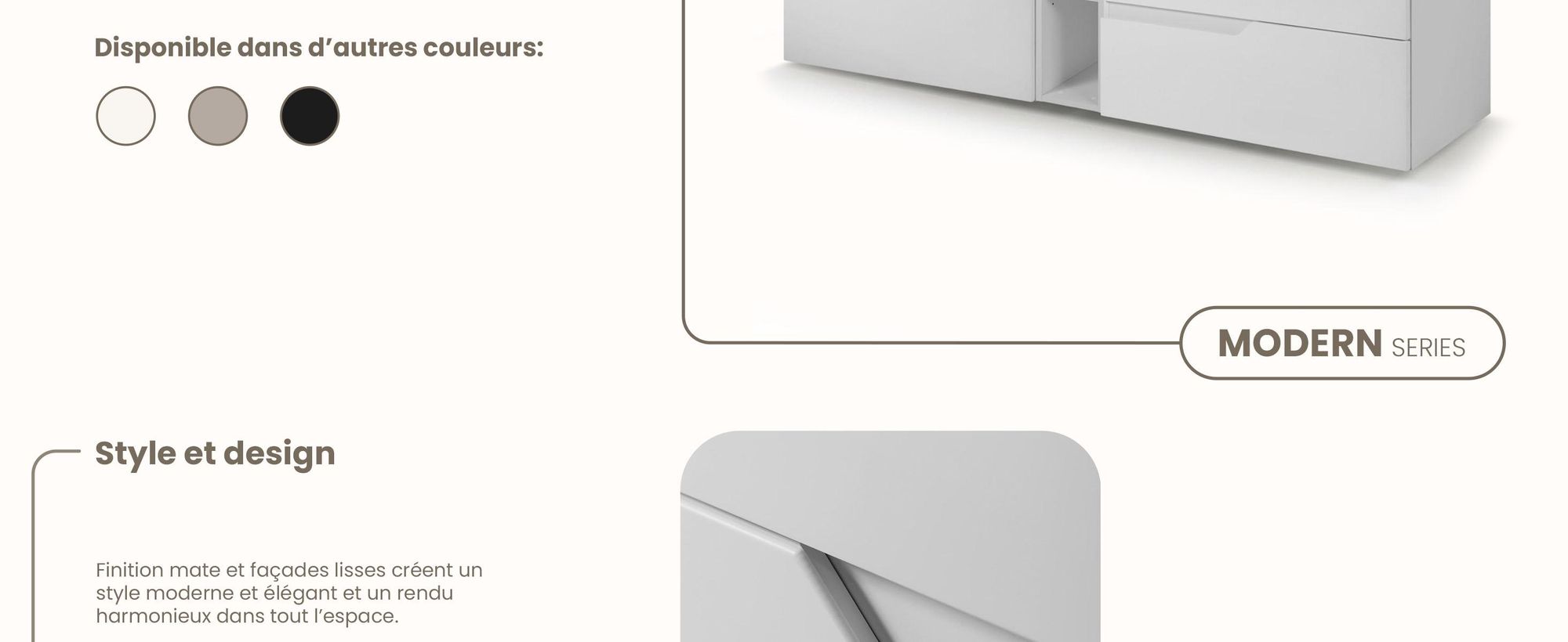 RODAN, meuble de salle de bain, armoire moderne, meuble sous vasque, meuble sous lavabo