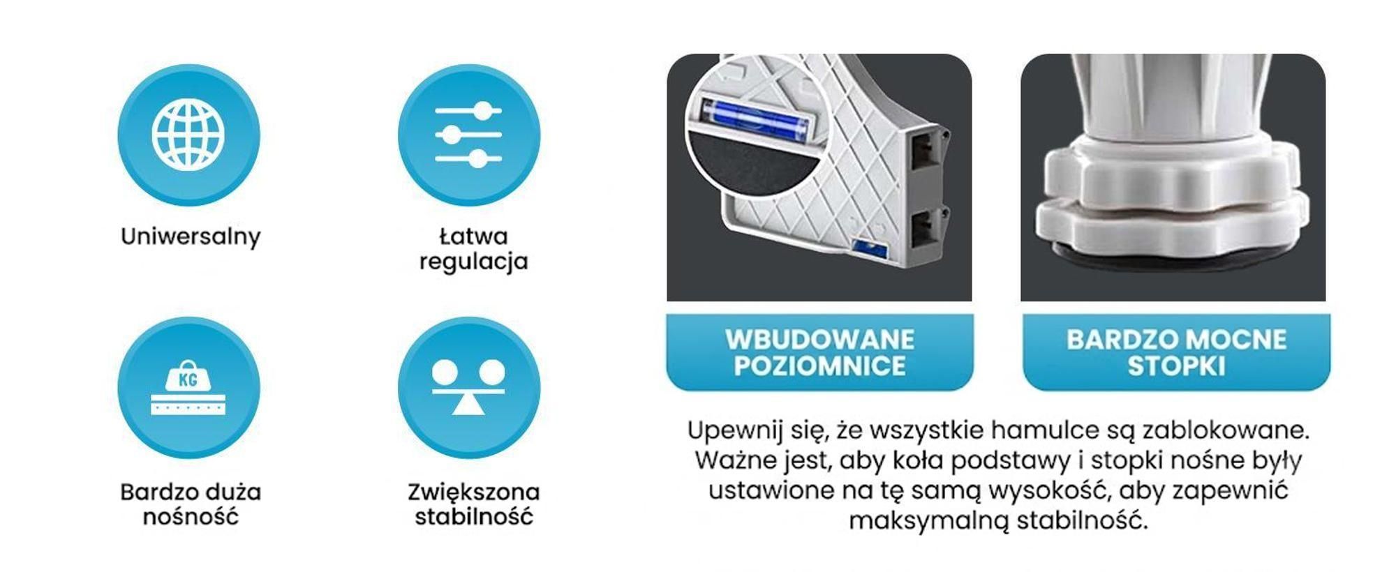 Cokół pod pralkę Olvy z kółkami, podstawa pod pralkę, podstawa pod pralkę 300kg lodówko-suszarka