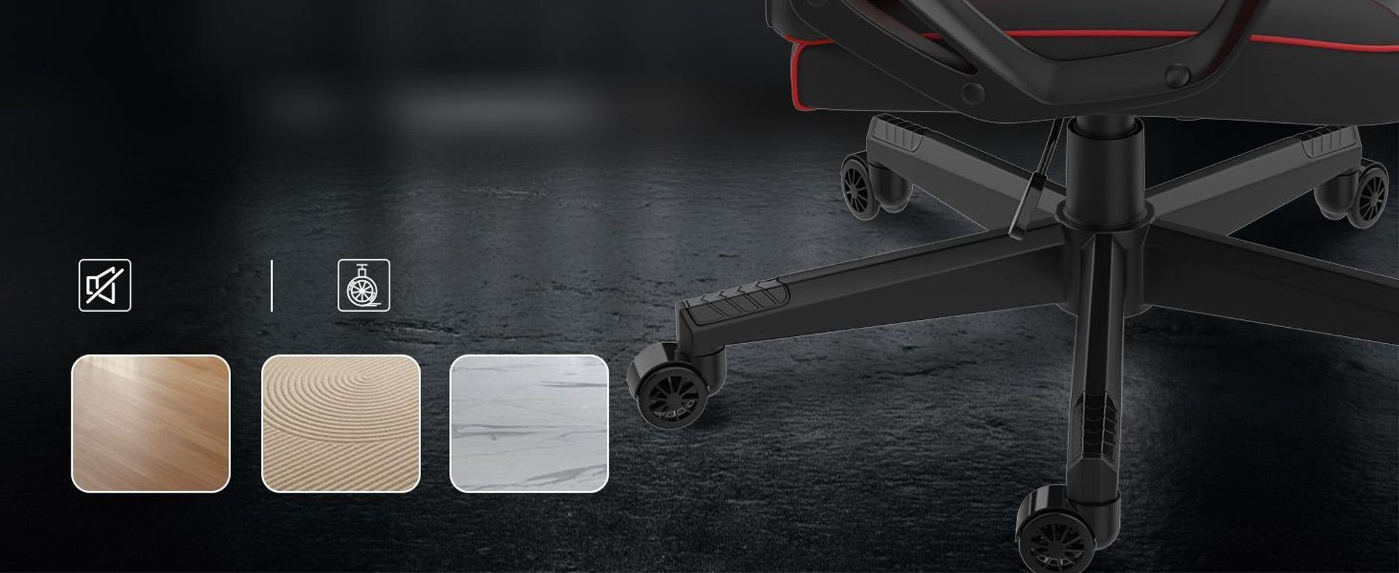 SENSE7 Knight Herní židle Umělá kůže Černá-červená - Ergonomická kancelářská židle PC Židle k psacímu stolu Herní židle Houpací funkce Gamer 120 kg