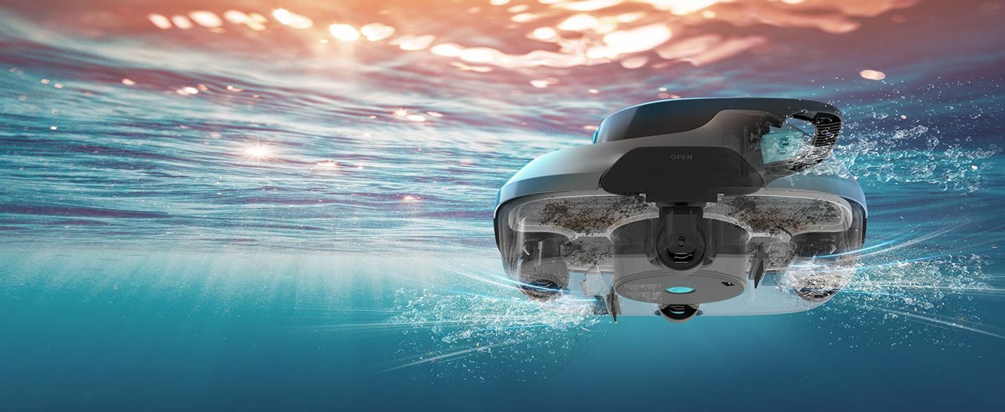 AIPER Scuba SE Poolroboter, kabelloser Poolstaubsauger, 90 Minuten Reinigungszeit