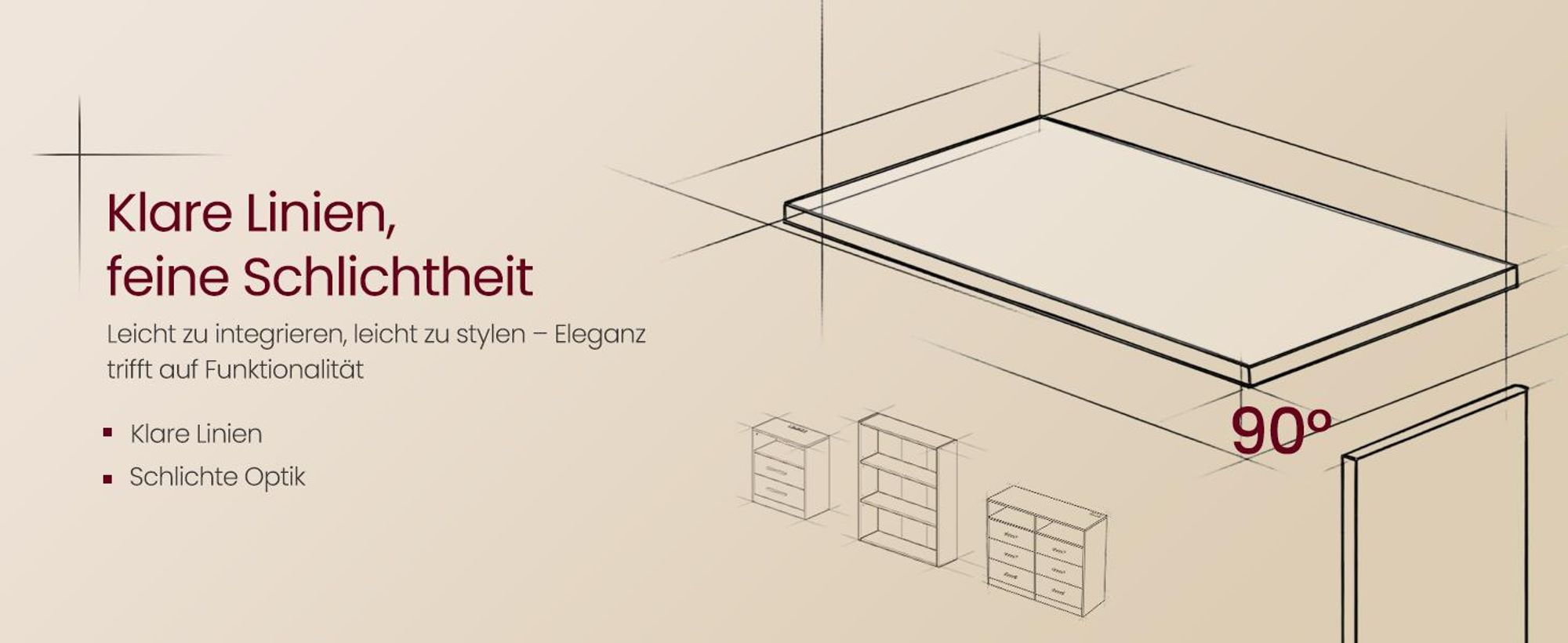 VASAGLE Kommode mit LED-Beleuchtung und Ladestation, 6 Schubladen, modern, Schlafzimmer Wohnzimmer, weiß