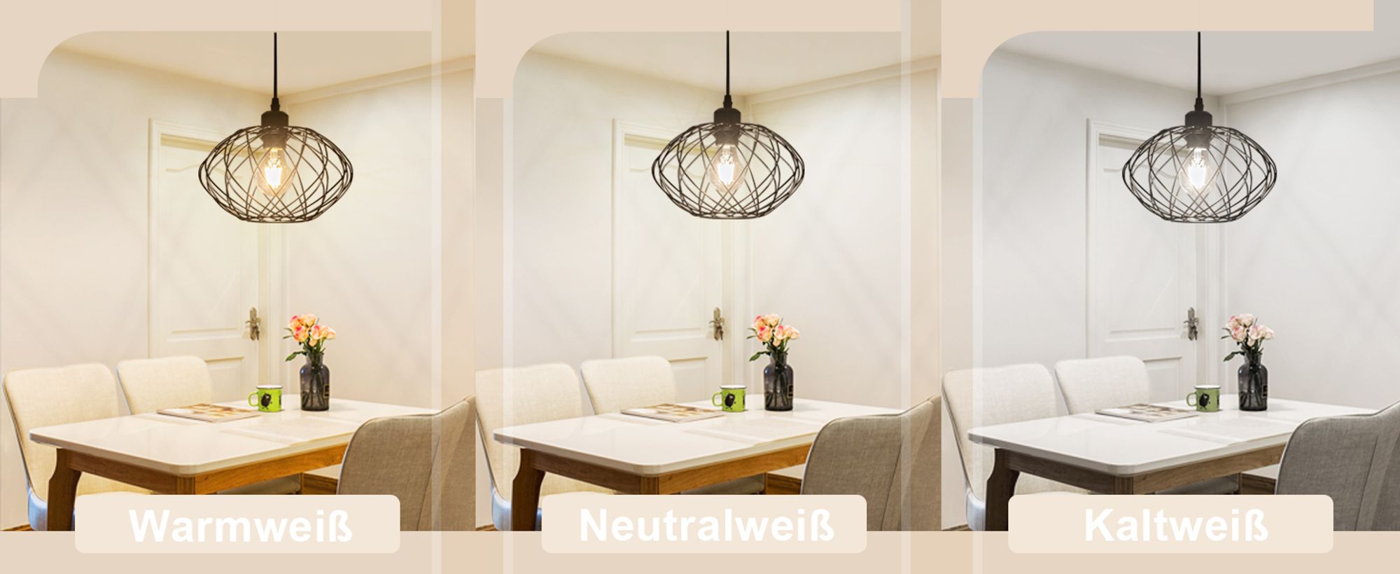 ZMH Hängelampe Industrial Schwarz Pendelleuchte Metall Vintage E27 Esszimmer Lampe Küche Hängend Wohnzimmer Flur Ohne Leuchtmittel