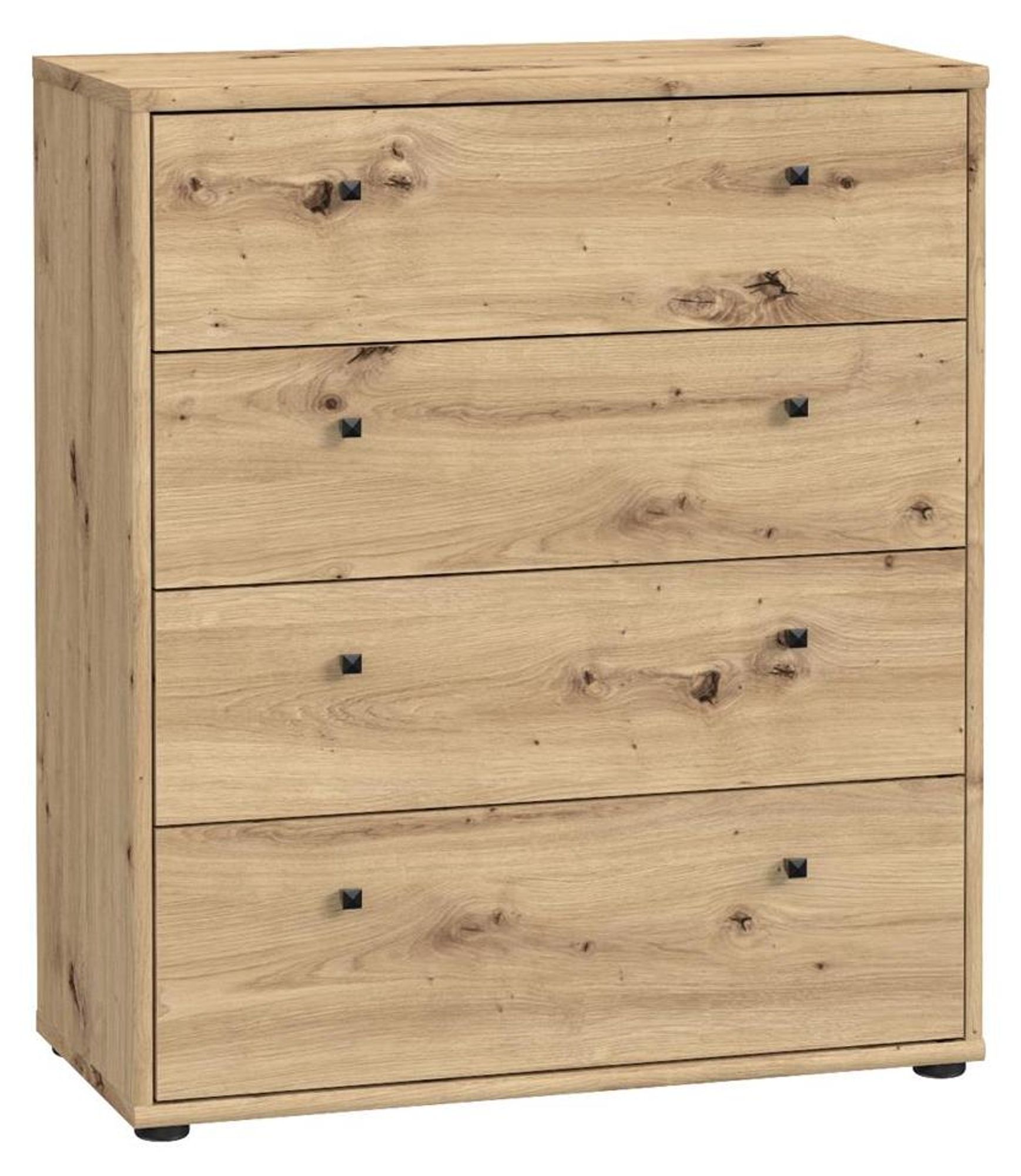 freiraum Kommode Tembi – moderne Kommode mit 4 Schubladen und Artisan Eiche Nachbildung