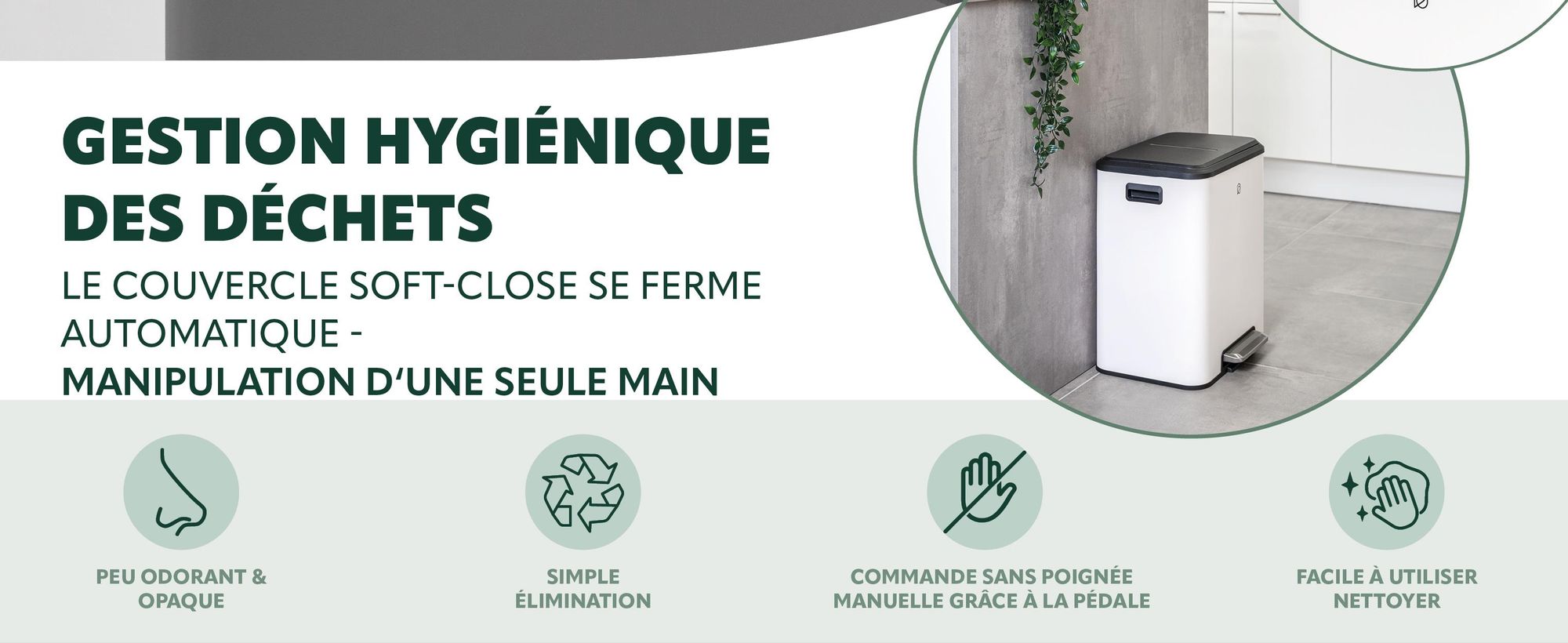 Poubelle de cuisine