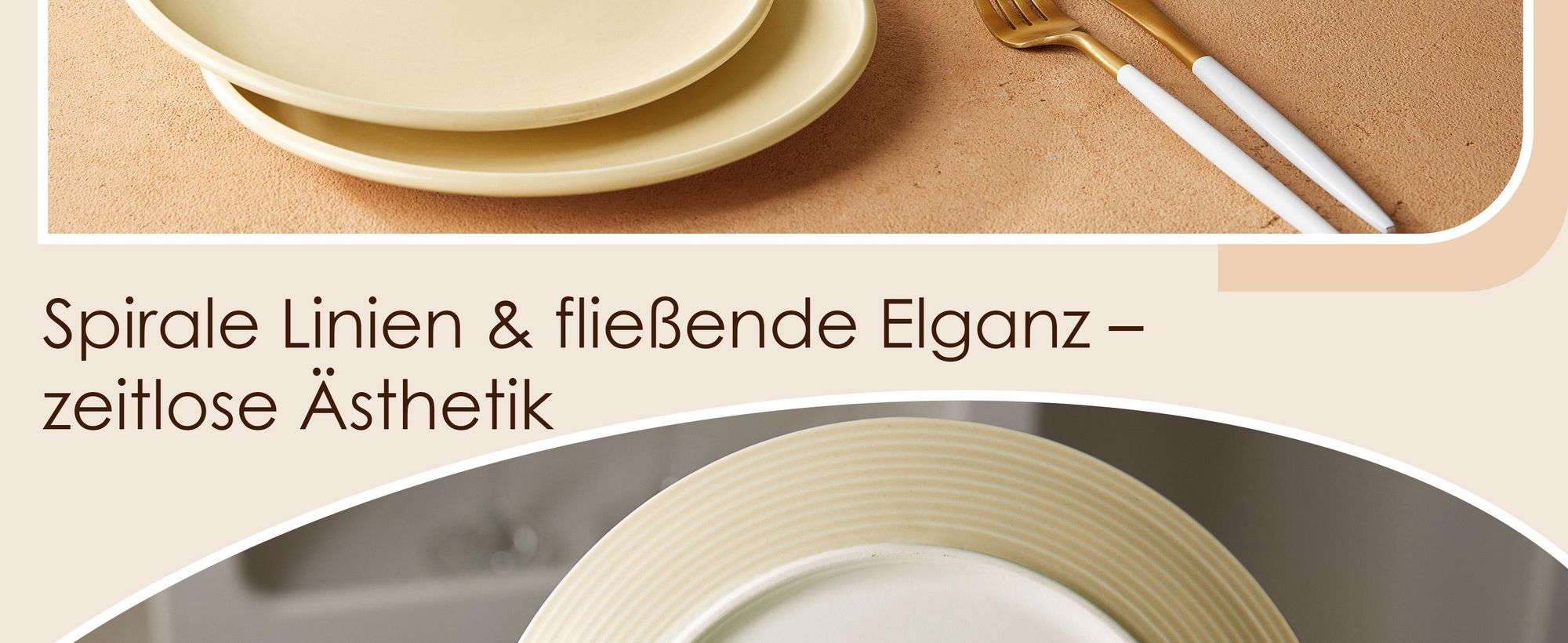 Teller set 4pcs Ø21,8 cm Keramik Essteller Pastateller Brotteller für 4 Personen Flachteller set Matt-Glasur Mikrowellen- und Spülmaschinenfest