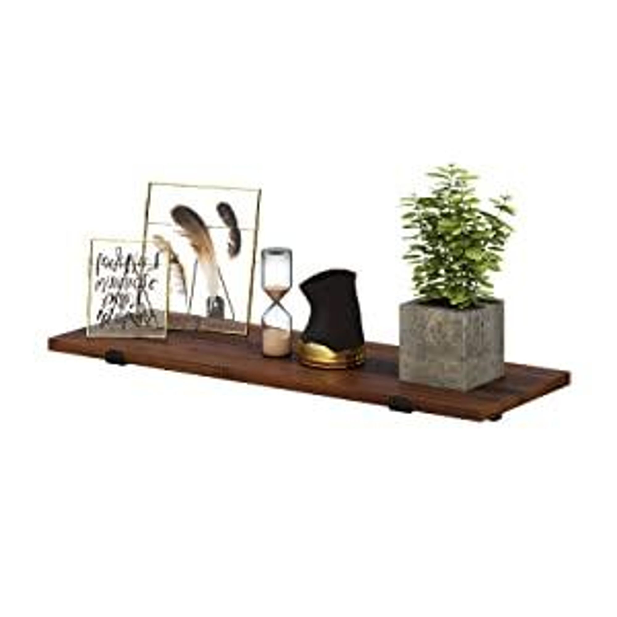SONGMICS Standregal, 4 Ablagen, verstellbar, 40 x 80 x 160 cm, bis 520 kg belastbar, für Küche, Wohnzimmer, vintagebraun-schwarz
