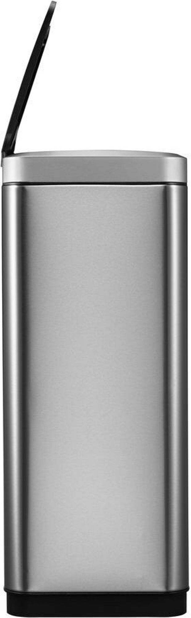 EKO - Mirage Sensor Abfalleimer 45 Liter - Stainless steel Plastic - Matt Edelstahl, Schwarz