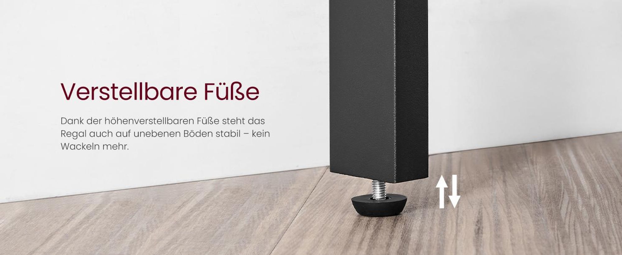 VASAGLE Standregal, Bücherregal, Leiterregal, mit 4 Ebenen, Leiterregal, Standregal