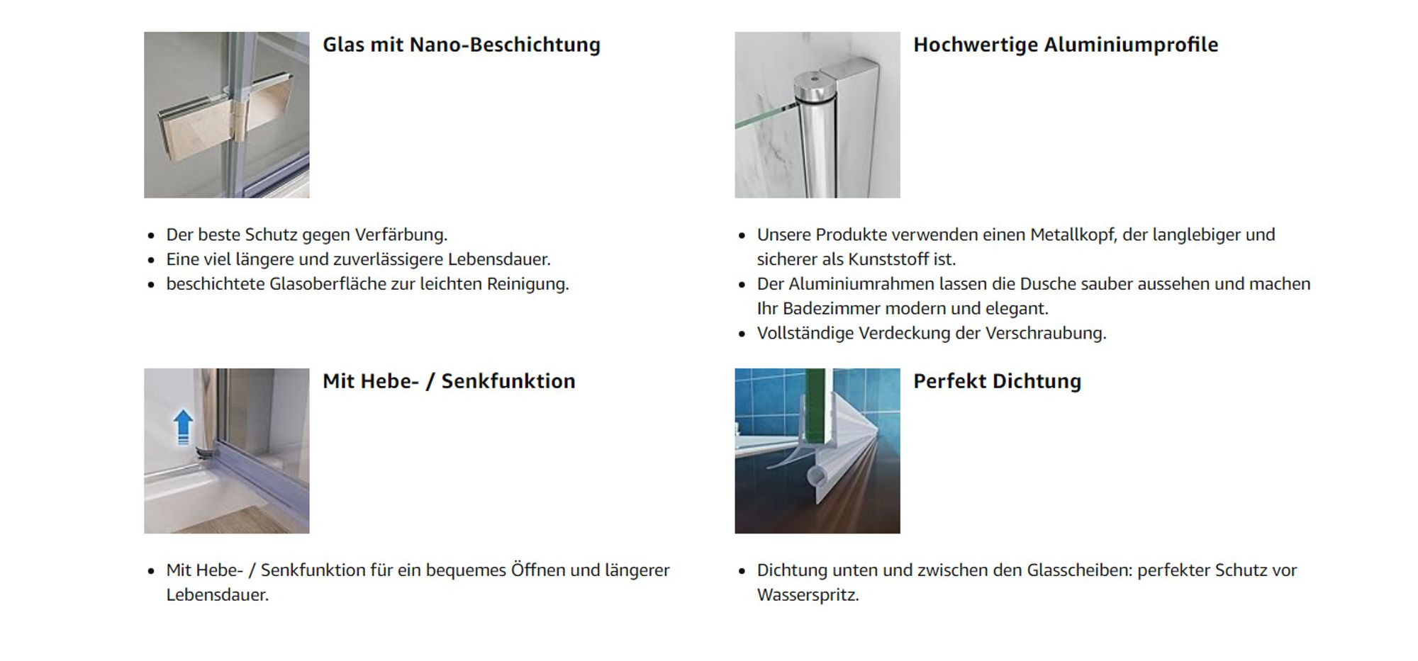 120 x 140 cm Badewannen 2 TLG. Faltwand Aufsatz 180° Duschwand Duschabtrennung Nano Glas DAY