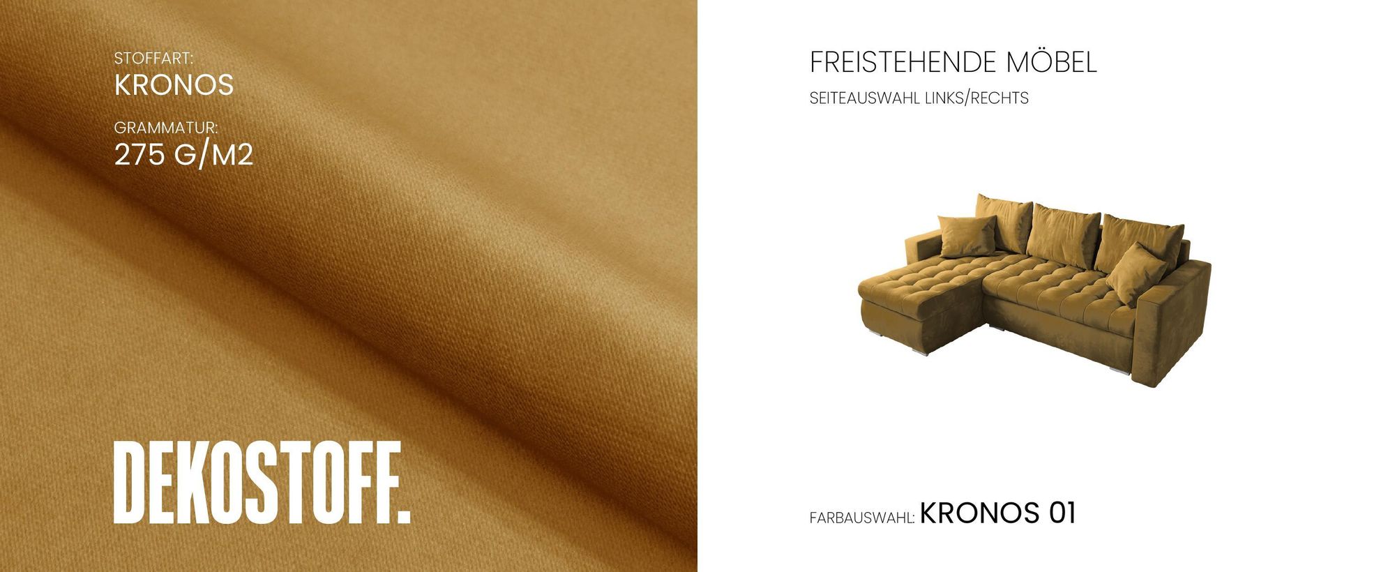 BroMARKT Ecksofa LUIS Schlaffunktion Bettkasten L-Form 238x148x88cm Dunkelgrün